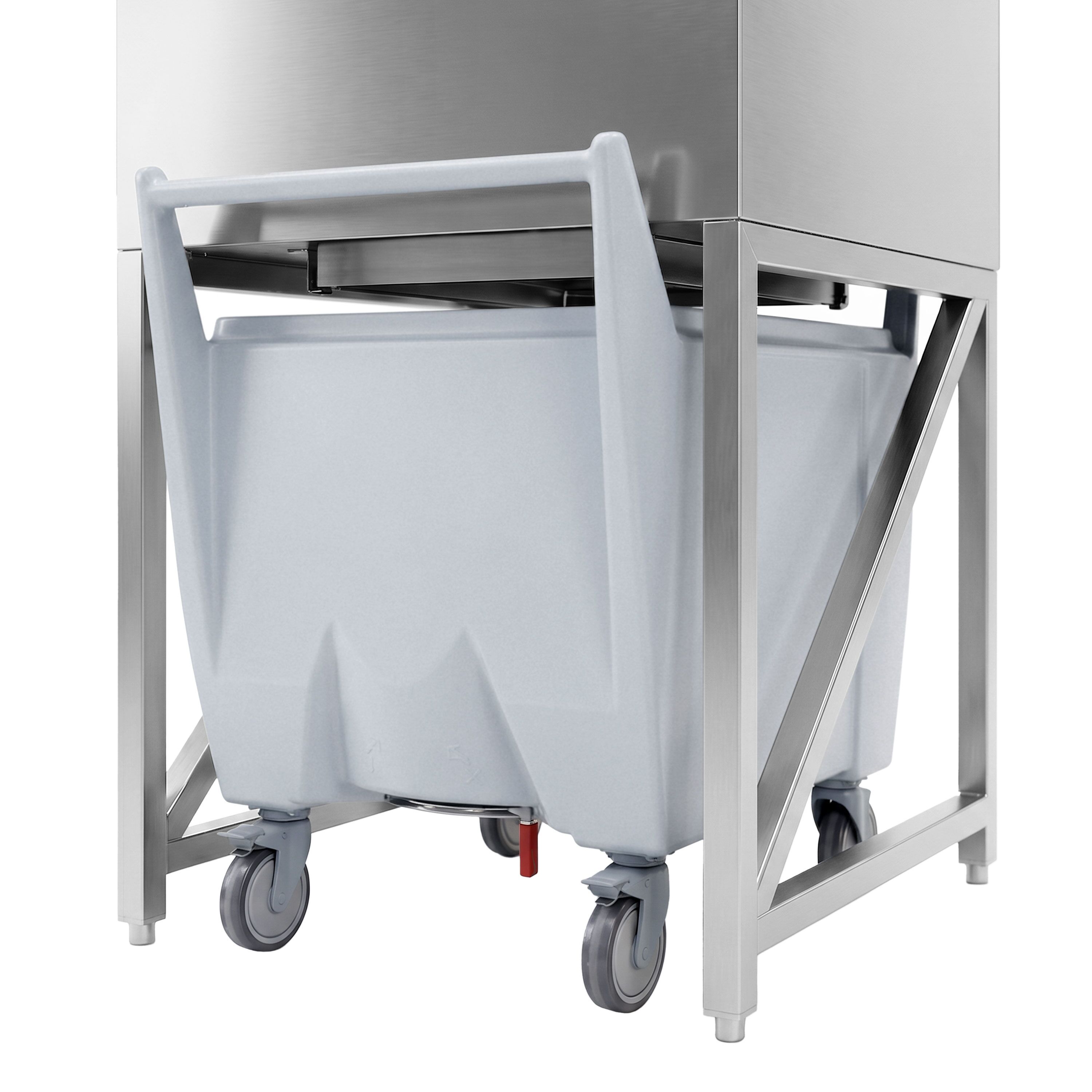 Eisvorratsbehälter - 250 kg - inkl. Transportwagen - für Eisbereiter EWI212VHN, EWI403VHN, EWMI335, FEI220 & FEI220N