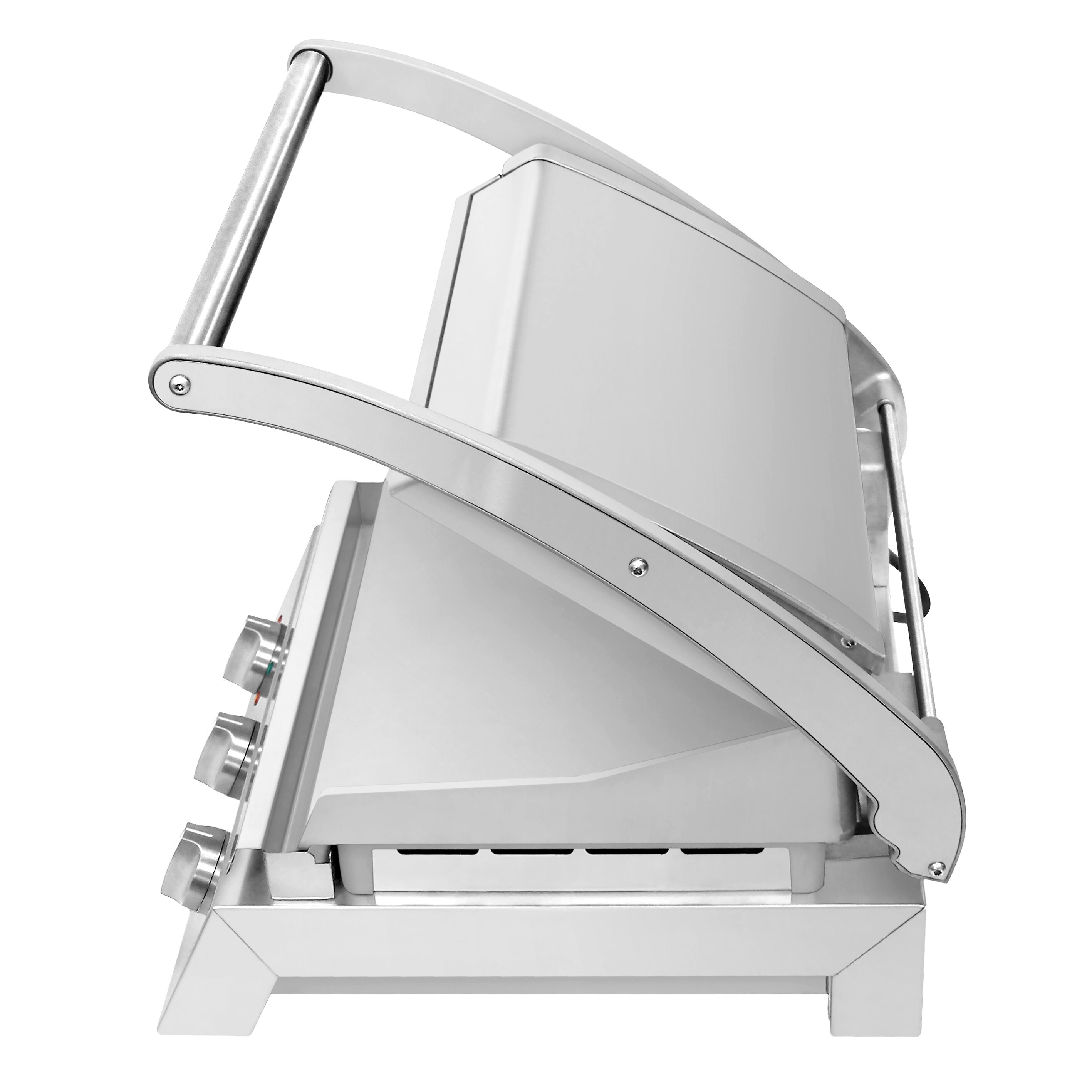 ROBAND | Electric Panini & Burger Contact Grill - Smooth Top & Bottom - 375 x 275 mm - 2.25 kW