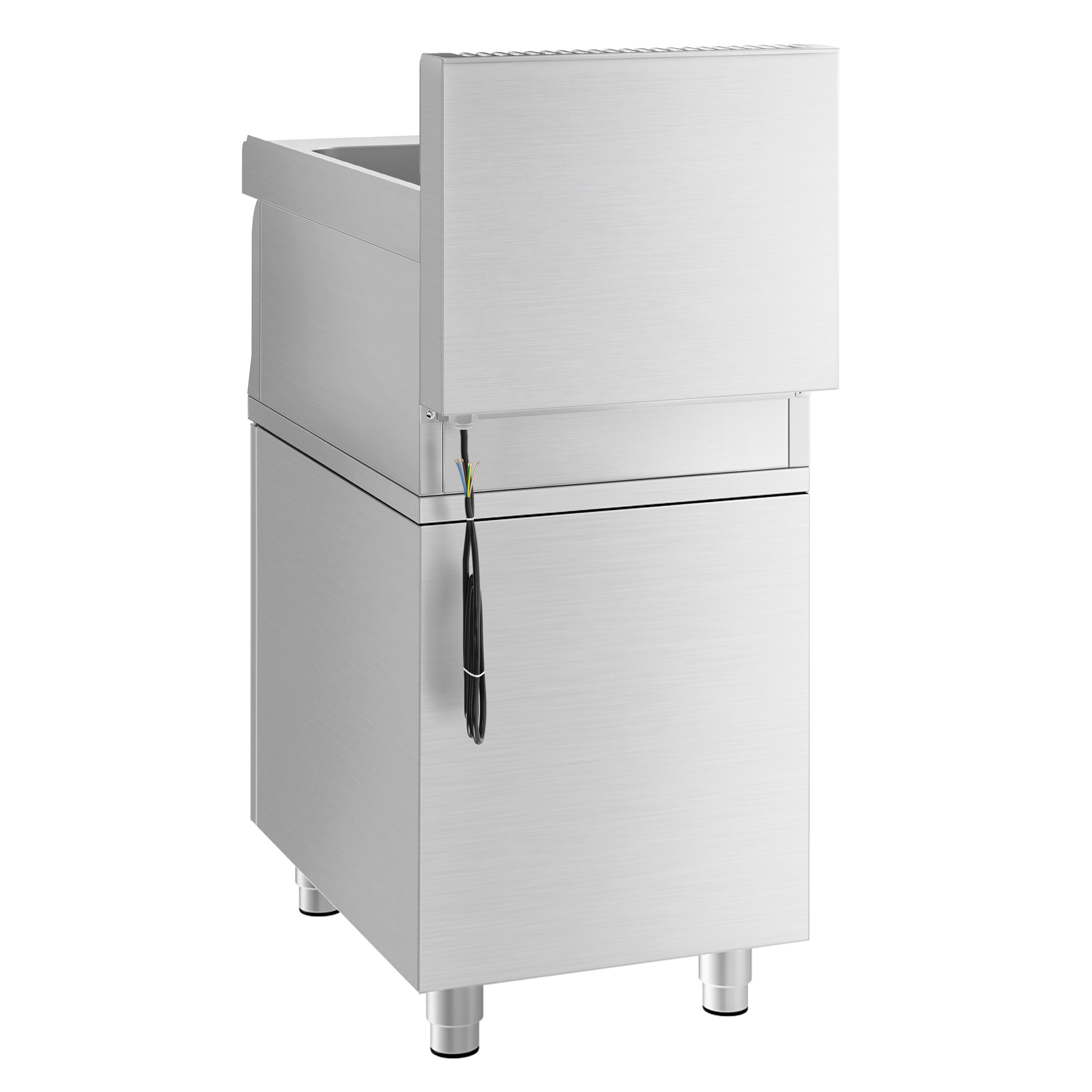 Bain-marie électrique – 1,2 kW – 1 × GN 1/1 ou 2 × GN 1/2 – avec soubassement incluant 1 porte