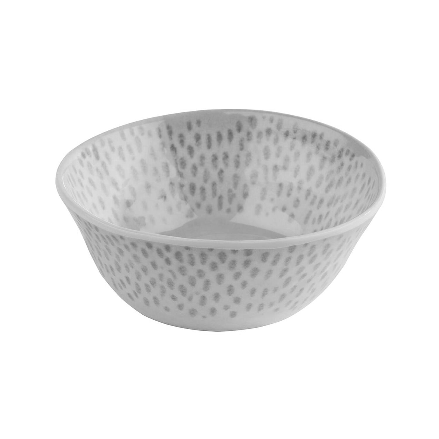 (6 pcs) Coupe - FOOTMARK - Mélamine - 250ml - carré - 130x130mm - Profondeur : 55mm - Blanc/Gris