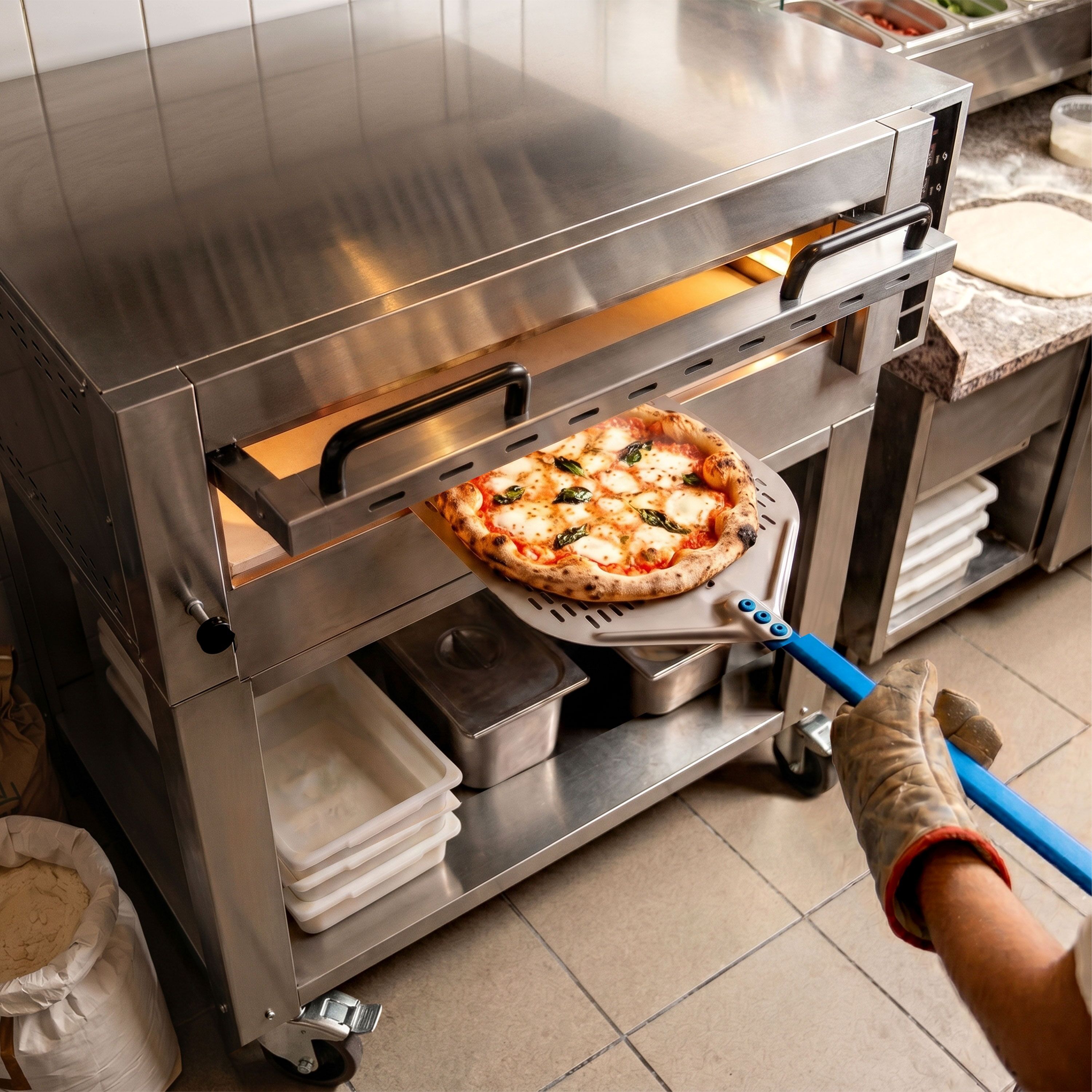Piec do pizzy Power – 4x 34 cm – cyfrowy
