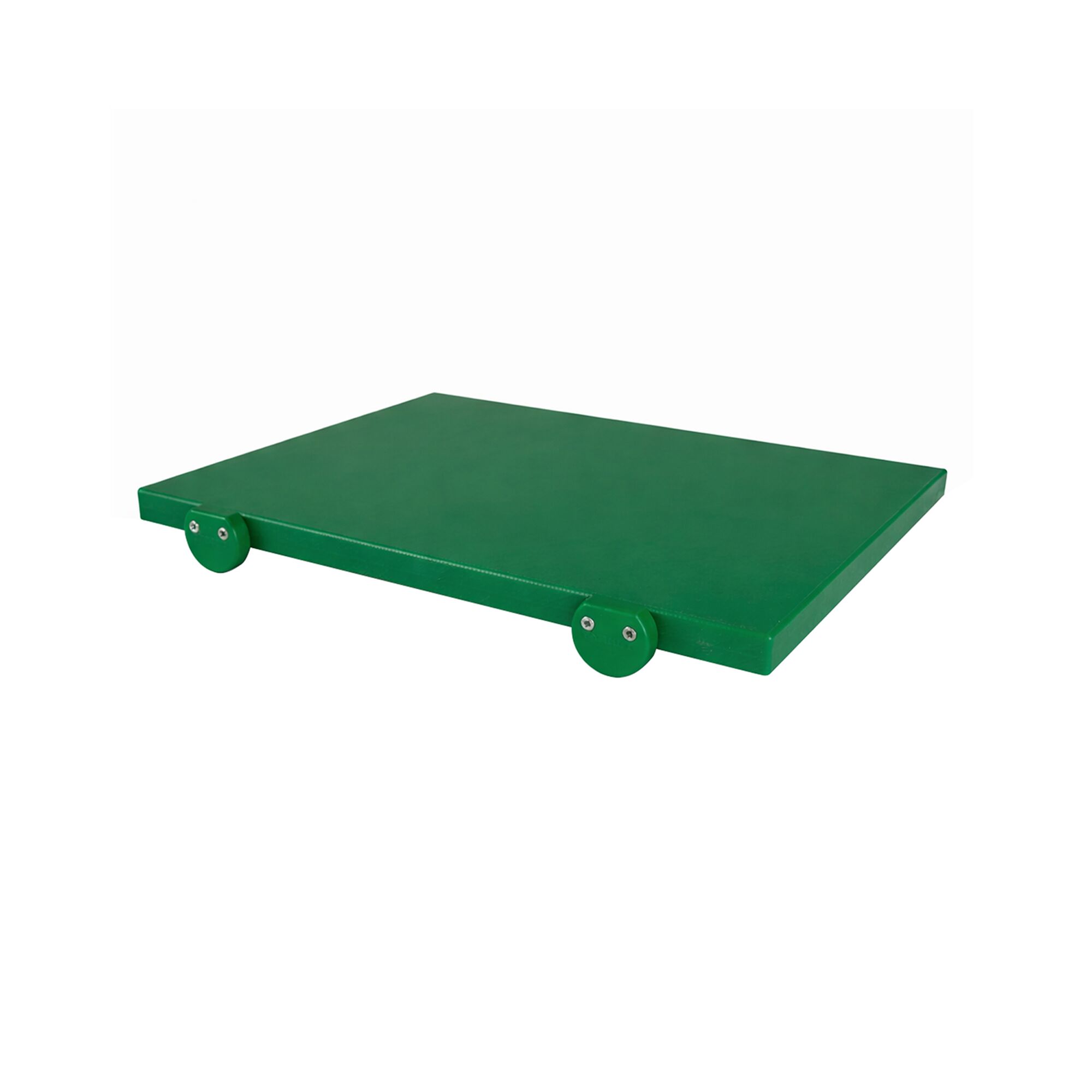 Planche à découper antidérapante avec butées – 250 × 400 mm – conforme HACCP – Vert