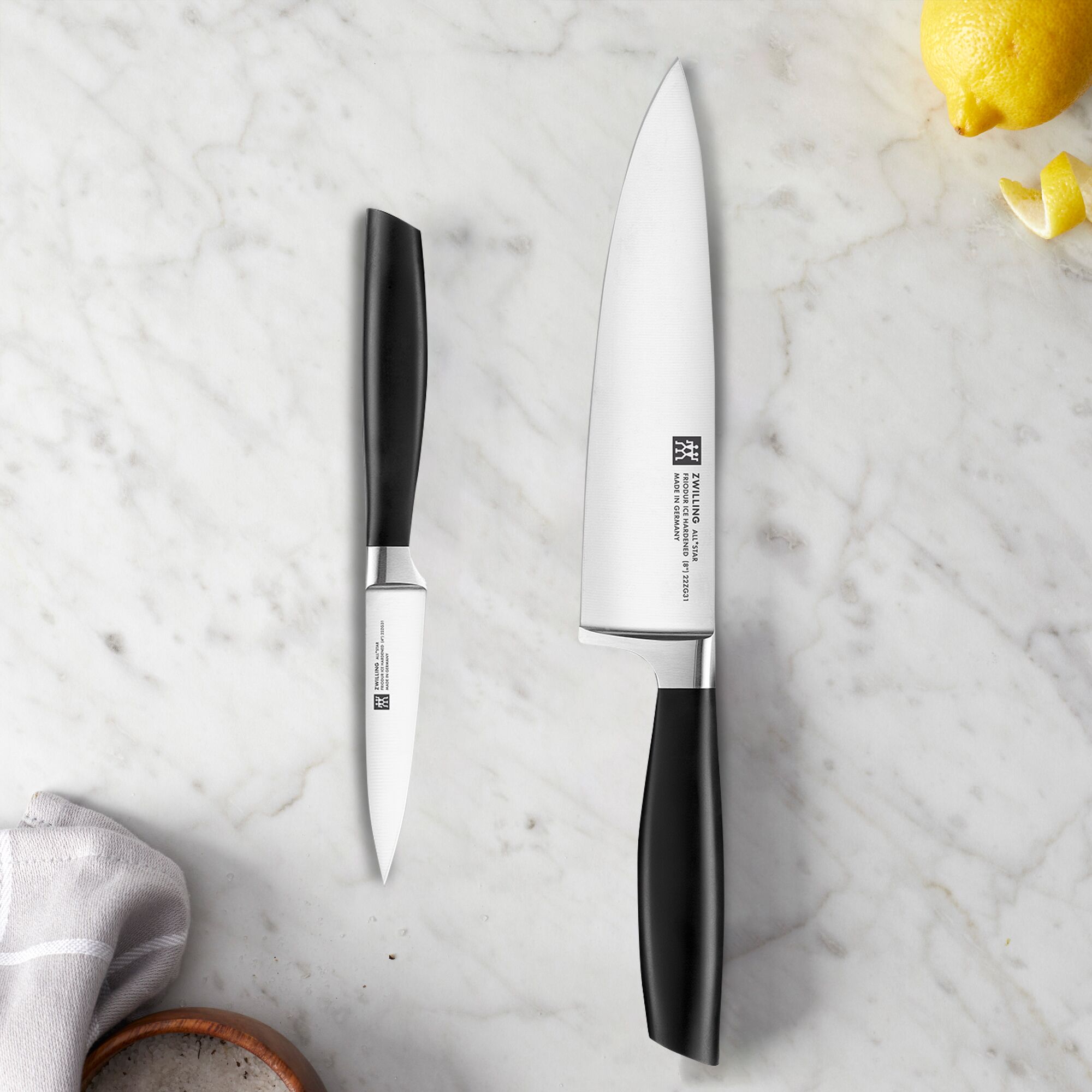 ZWILLING | ALL * STAR - Messerset - 2-tlg - Silber