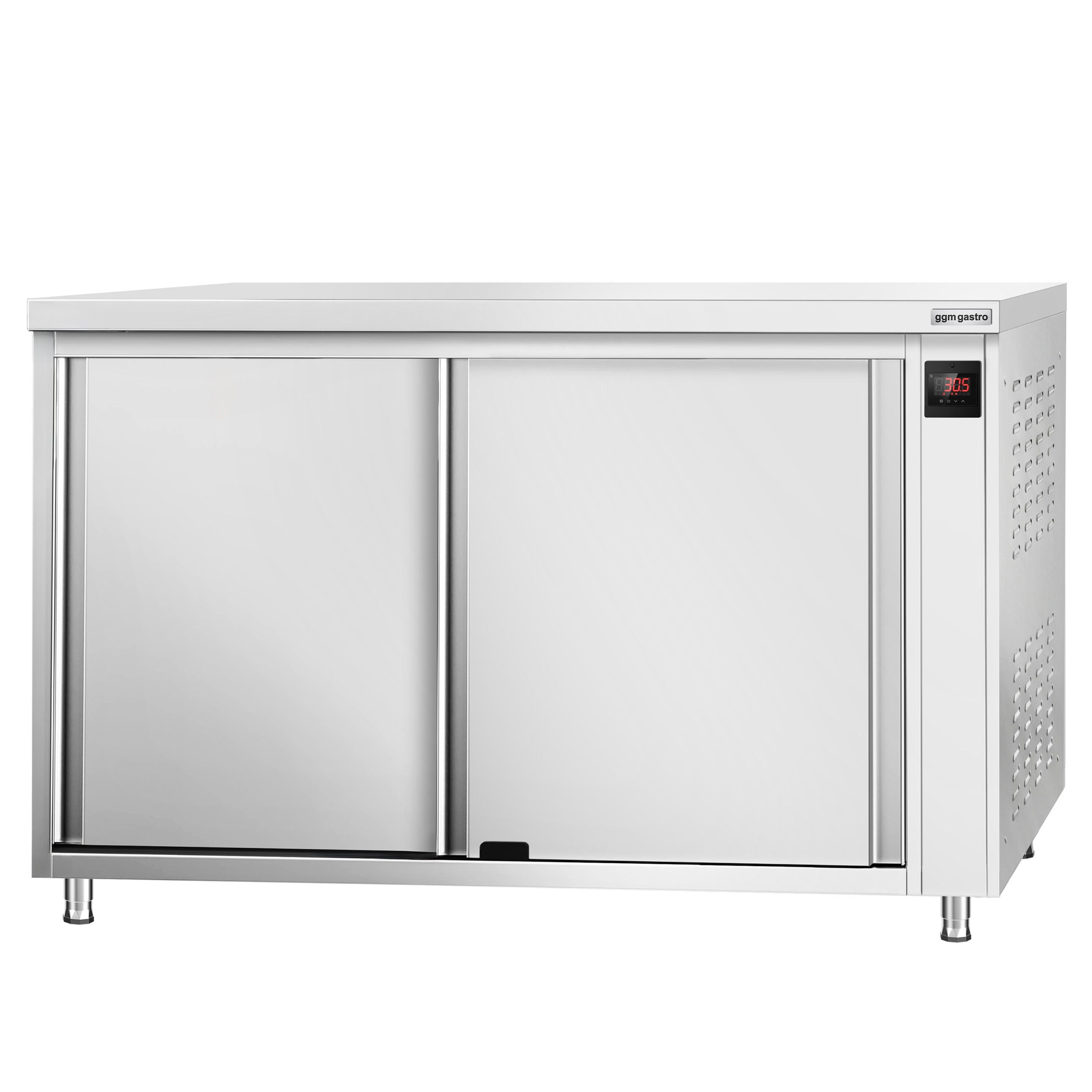 Armoire chauffante professionnelle - 1.5kW - 1 étagères - 1200x600x870mm