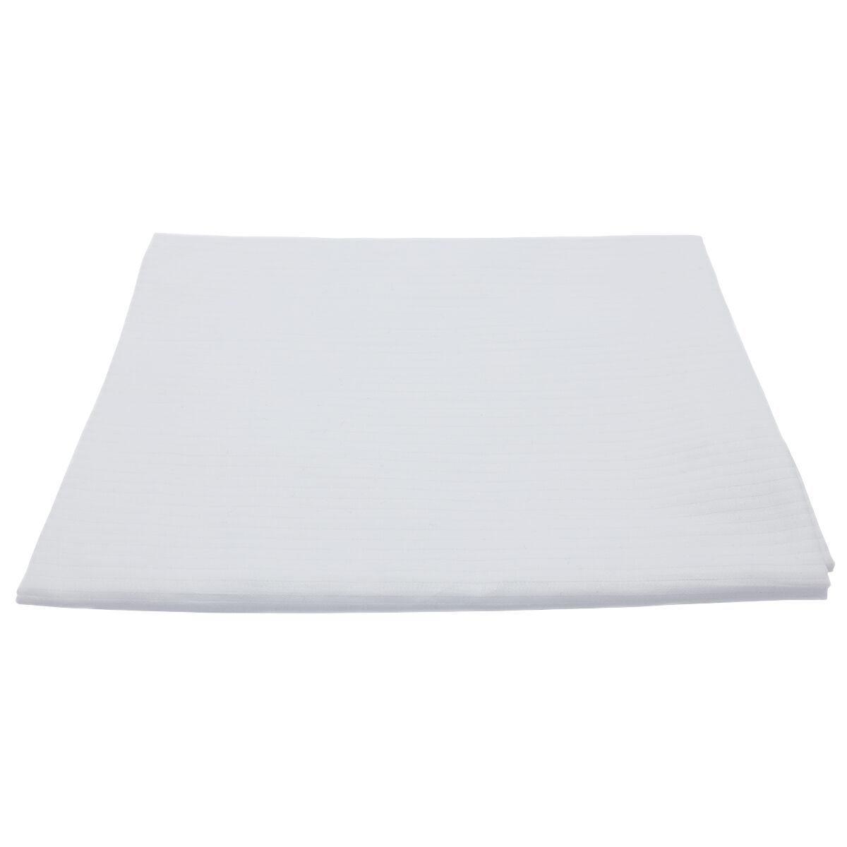 (80 pcs) Couvre-lit en damas Linz - 80x80cm - Blanc
