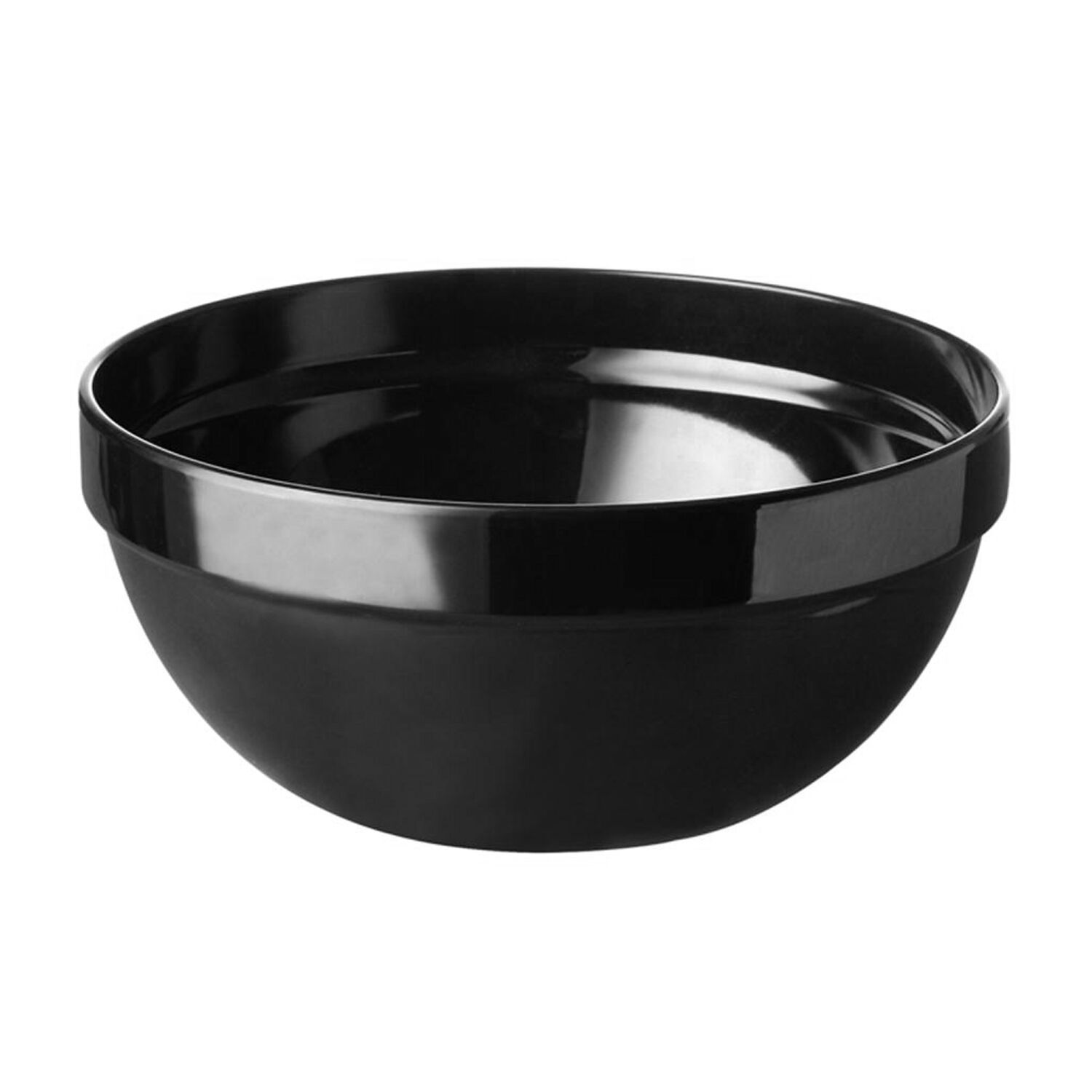 (6 pcs) Coupe - FRIENDLY - PET - 2,5L - Ø 230mm - Noir