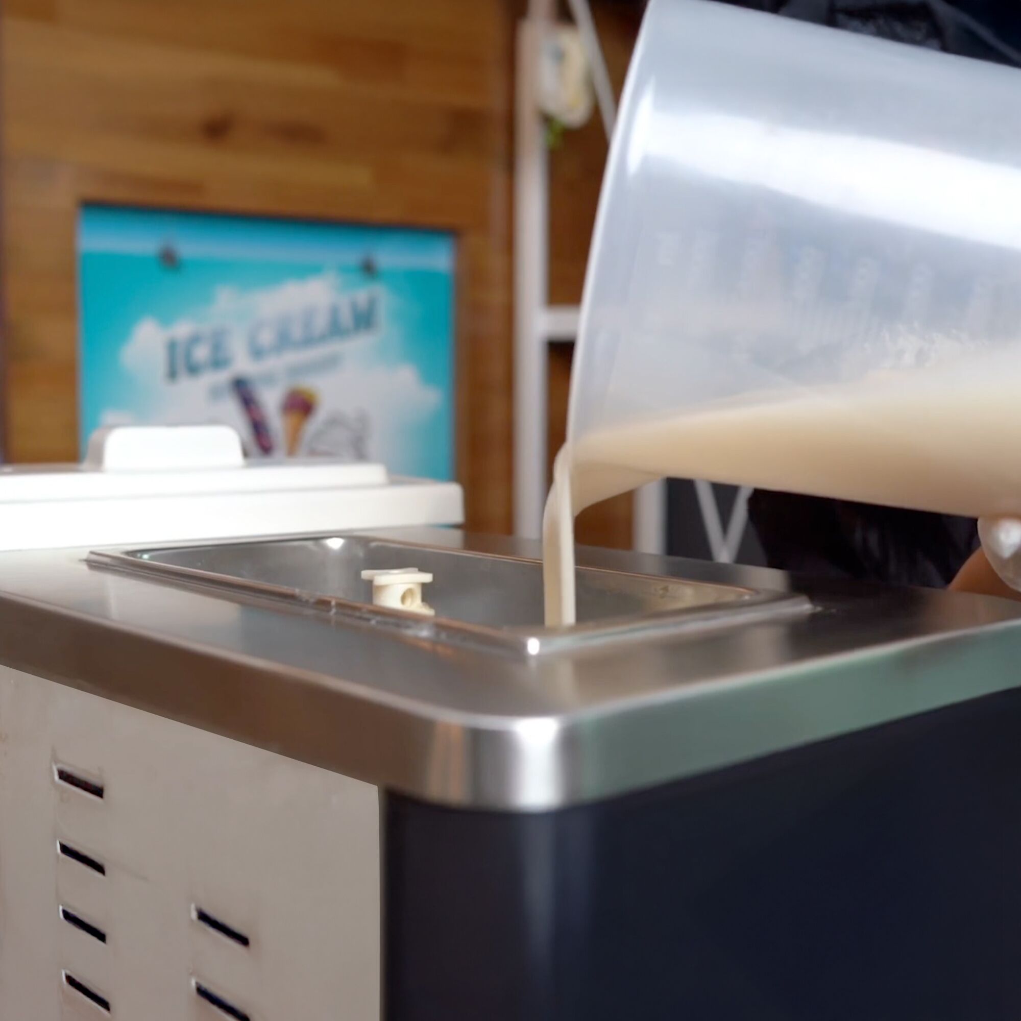 Machine à glace à l’italienne - 11,25L/h - 1,5kW - 1 parfum - À poser