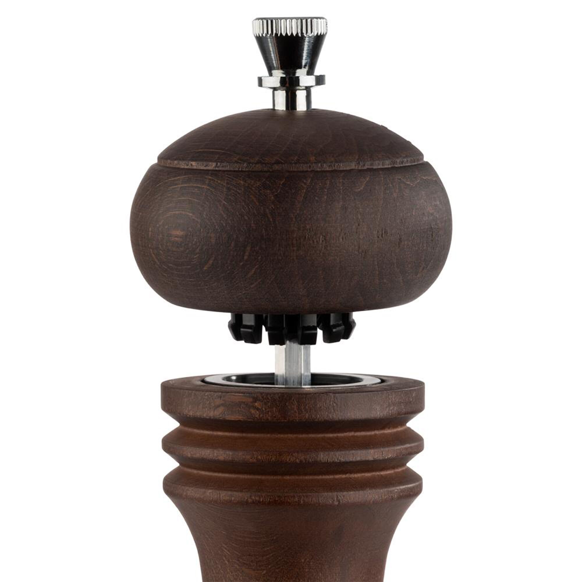 (6 pièces) Moulin à poivre – ETERNAL – Bois – Hauteur : 230 mm – Marron