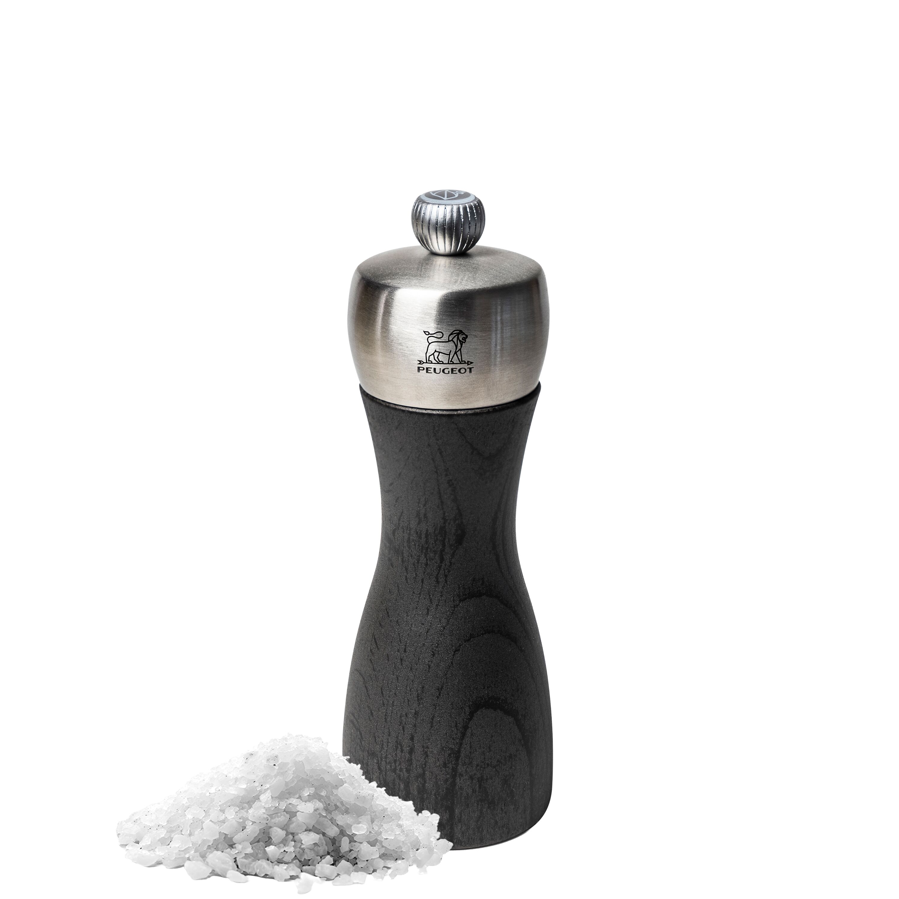 (6 pièces) PEUGEOT | FIDJI - Moulin à sel - Bois - Graphite - Hauteur : 150 mm