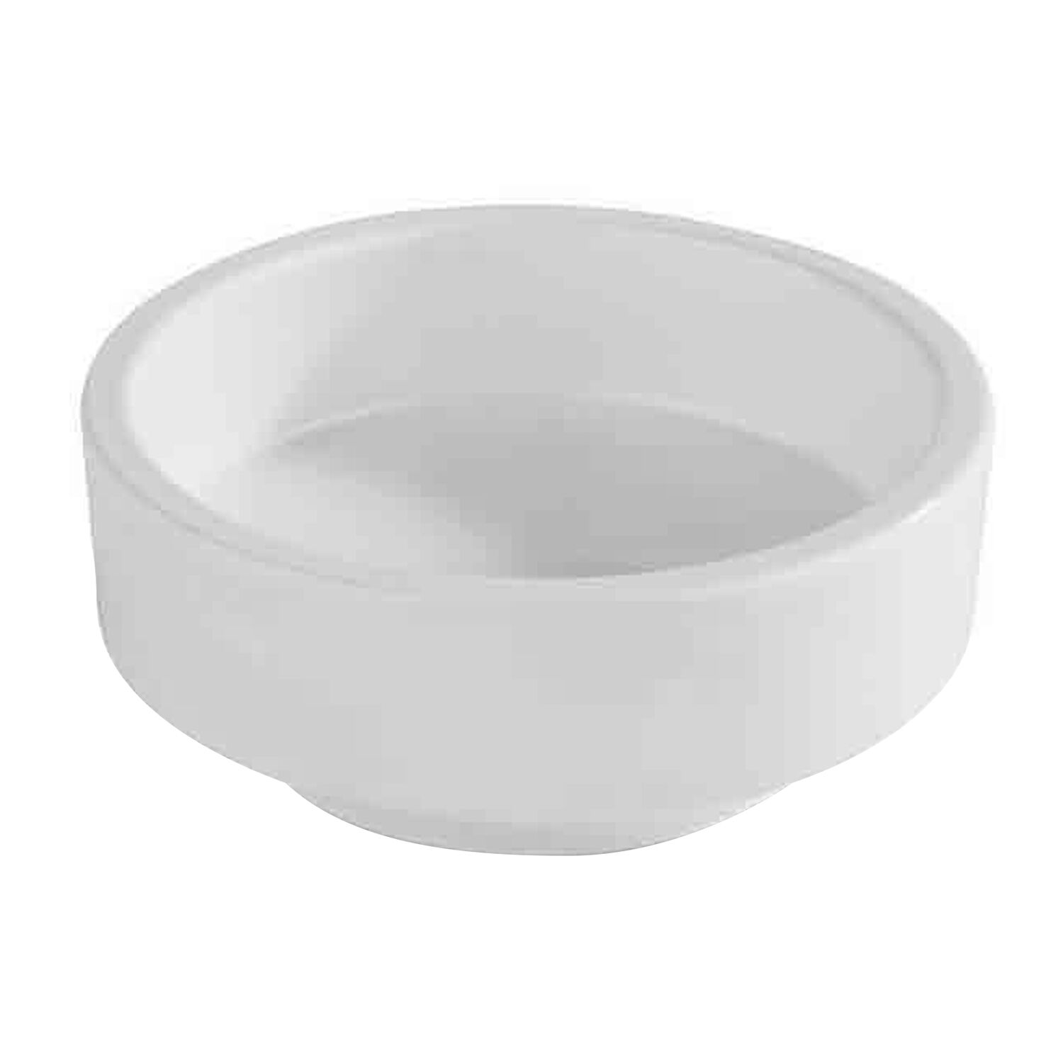 (6 pcs) Coupe - ASIA PLUS - Mélamine - Ø 75mm - Profondeur : 30mm - 40ml - Blanc