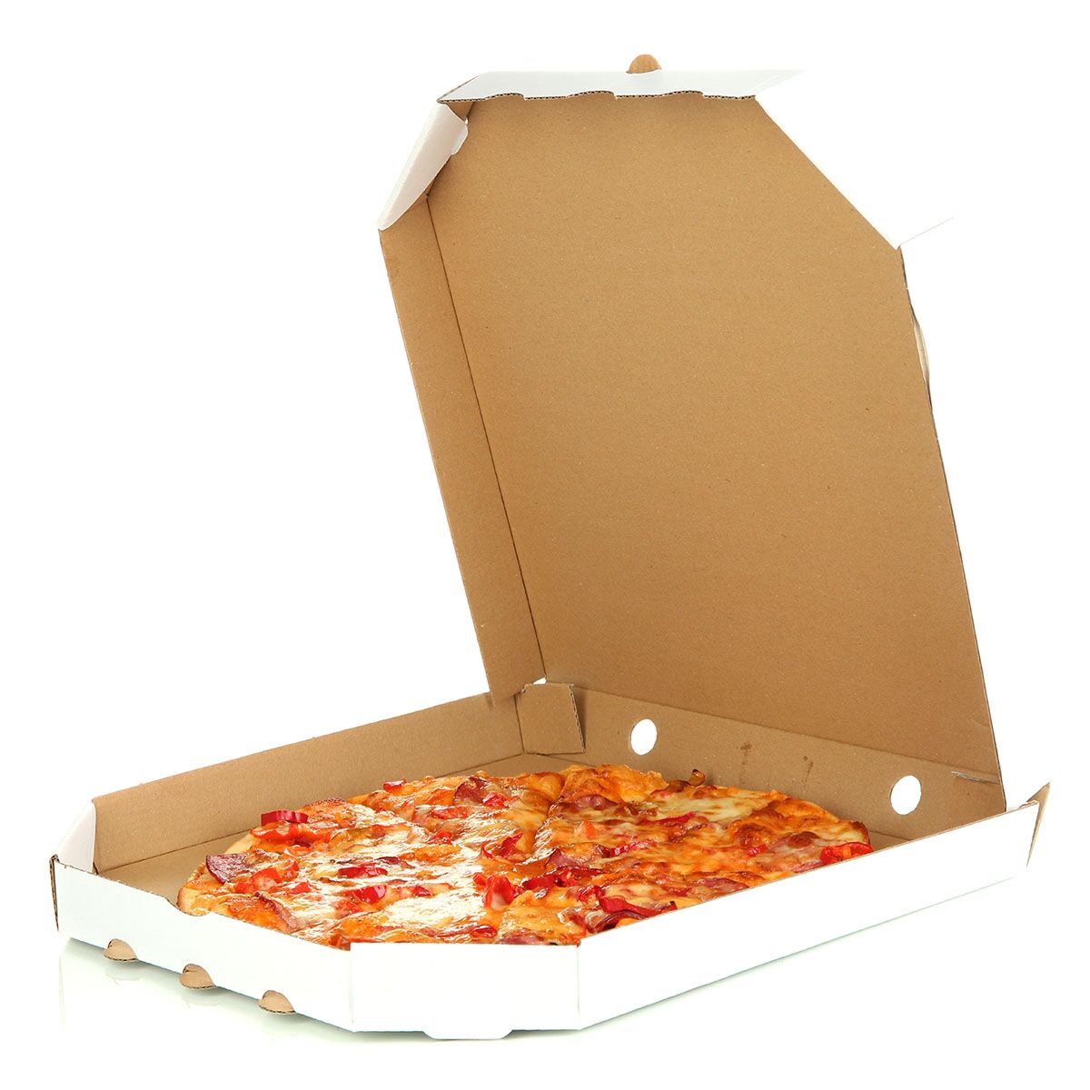 Sac à pizza / Sac isotherme - pour 8 boîtes à pizza 37x37cm - Rouge