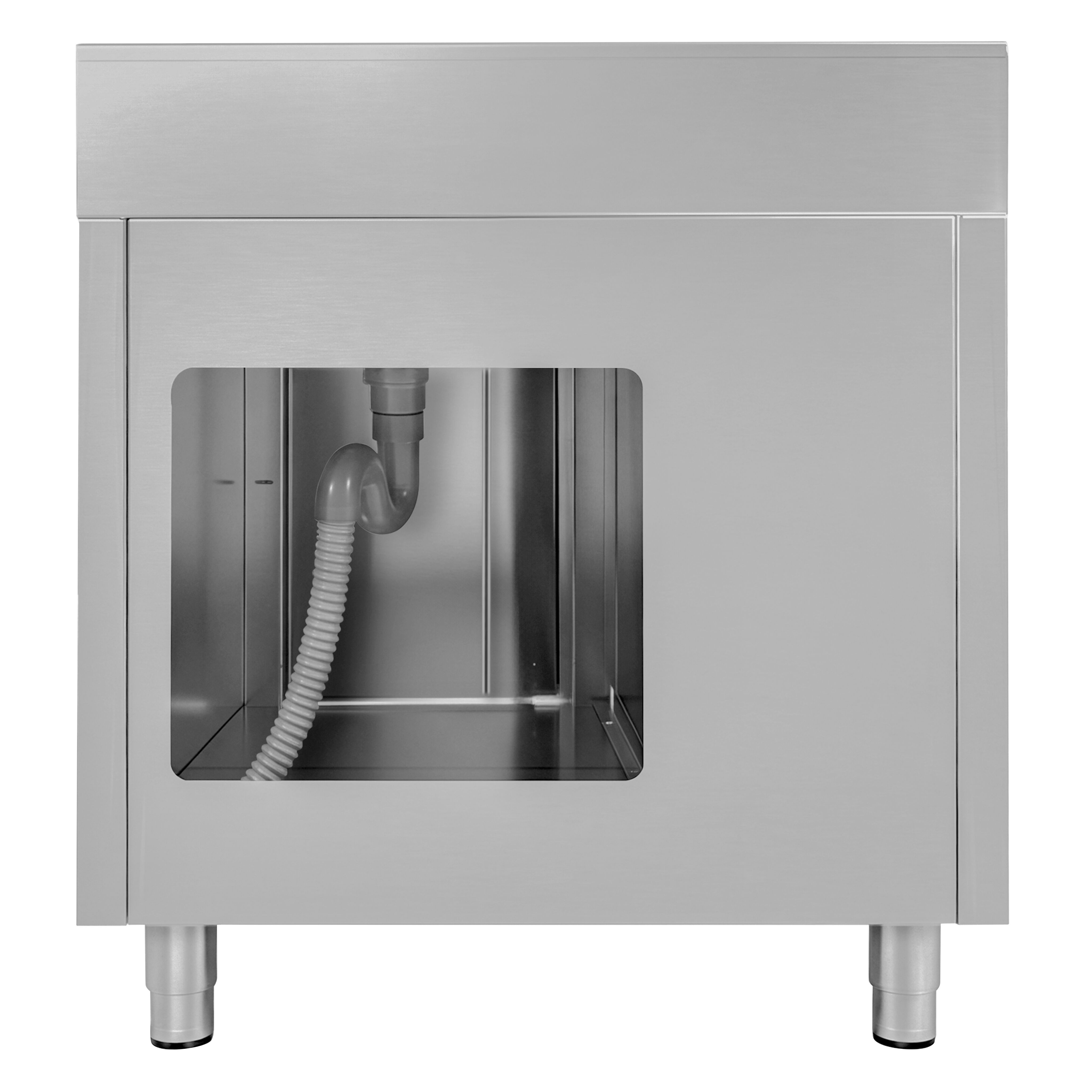 Meuble plonge ECO - 1000 x 600 mm - avec 1 bac à droite