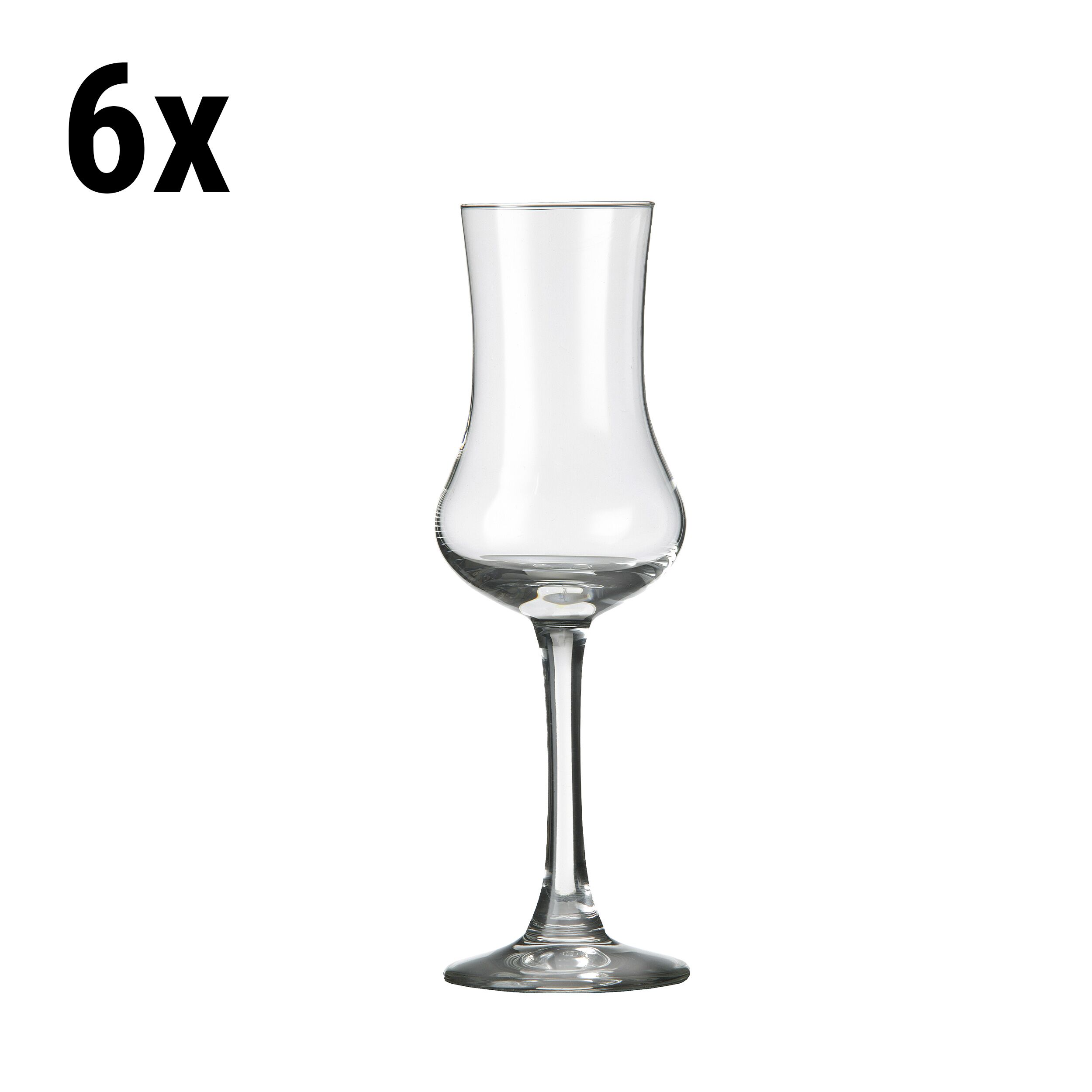 (6 Stück) Grappaglas - SPECIALS - 90ml