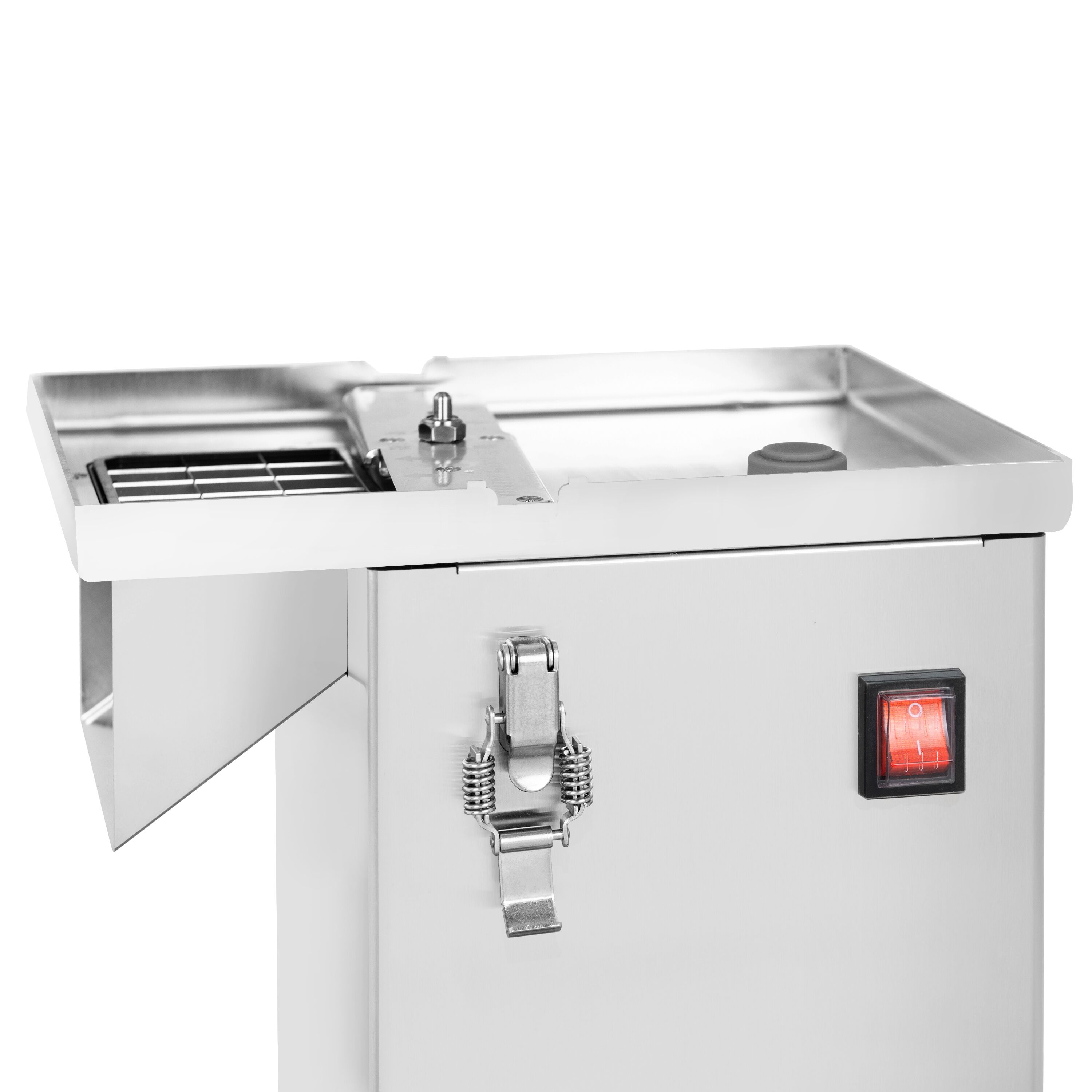 Coupe-légumes électrique – 200 watts – incl. disque de coupe 4 mm & 5 grilles à dés