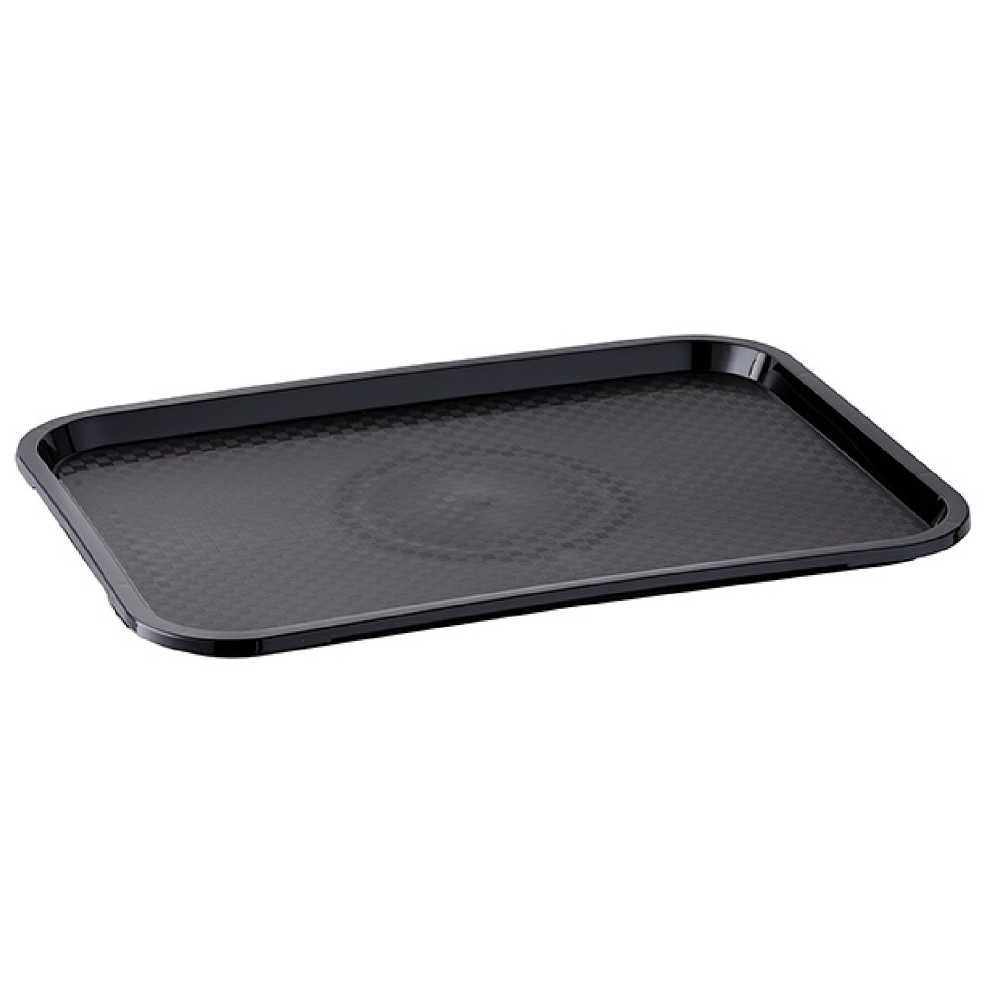 (6 pièces) Plateau FAST FOOD – polypropylène – 410×305 mm – Noir