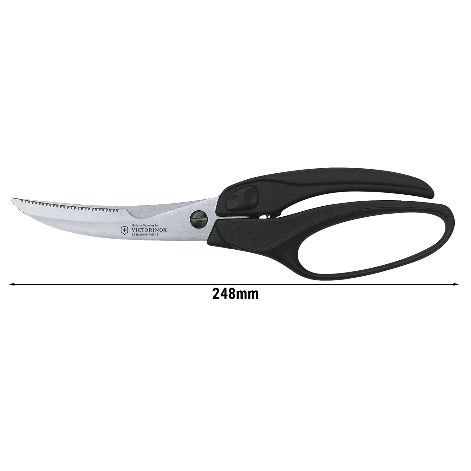 VICTORINOX | Ciseaux à volaille professionnels – Noir