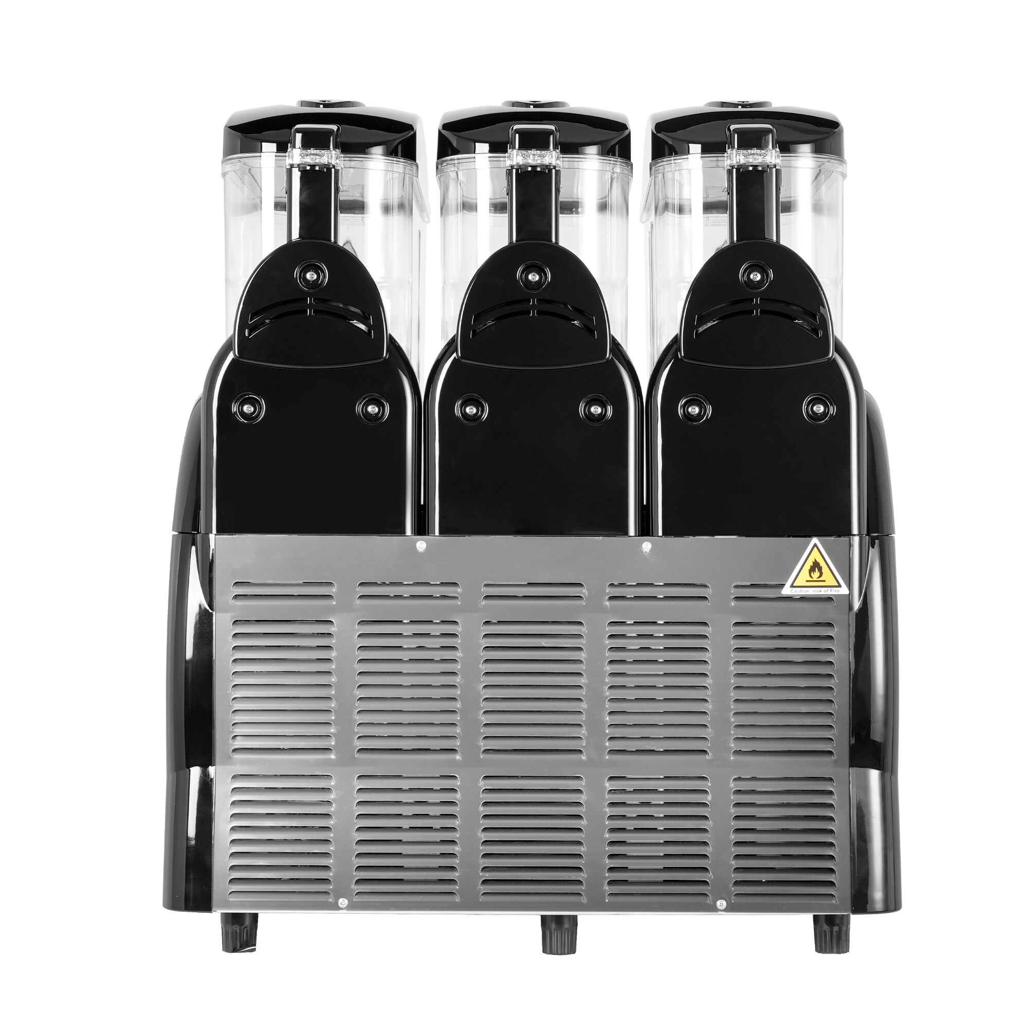 Aparat za slush - 3x 12 l - 1,15 kW - Crna