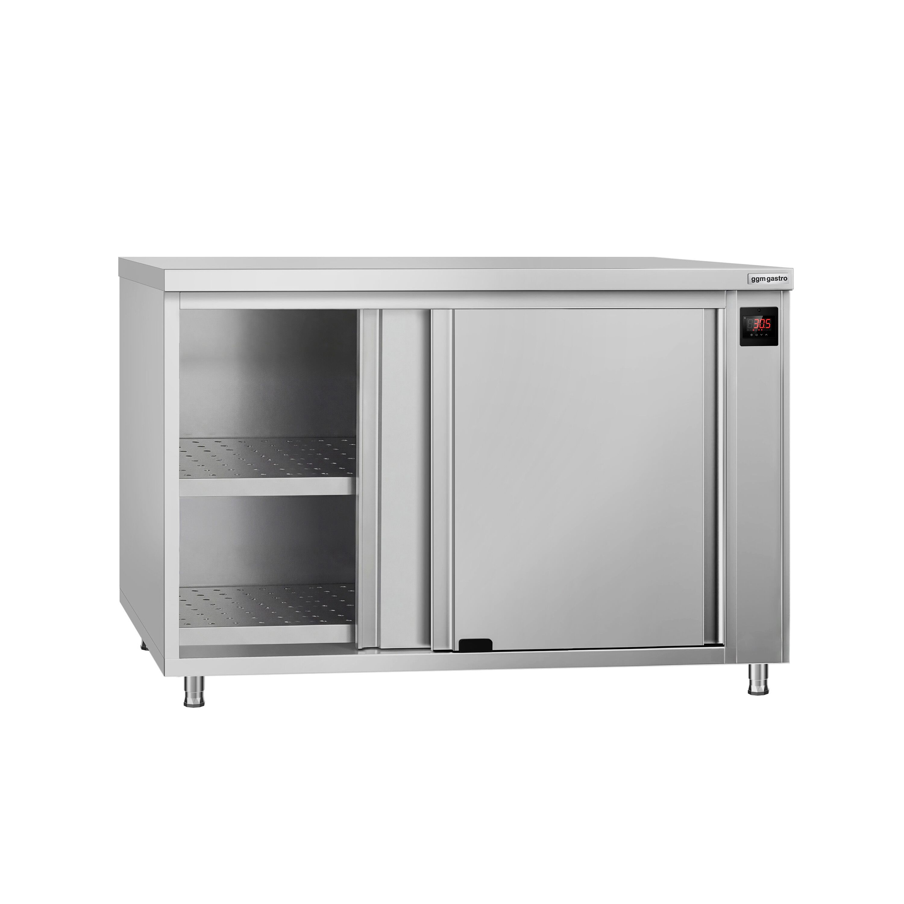 Armoire chauffante professionnelle - 1.5kW - 1 étagères - 1000x600x870mm