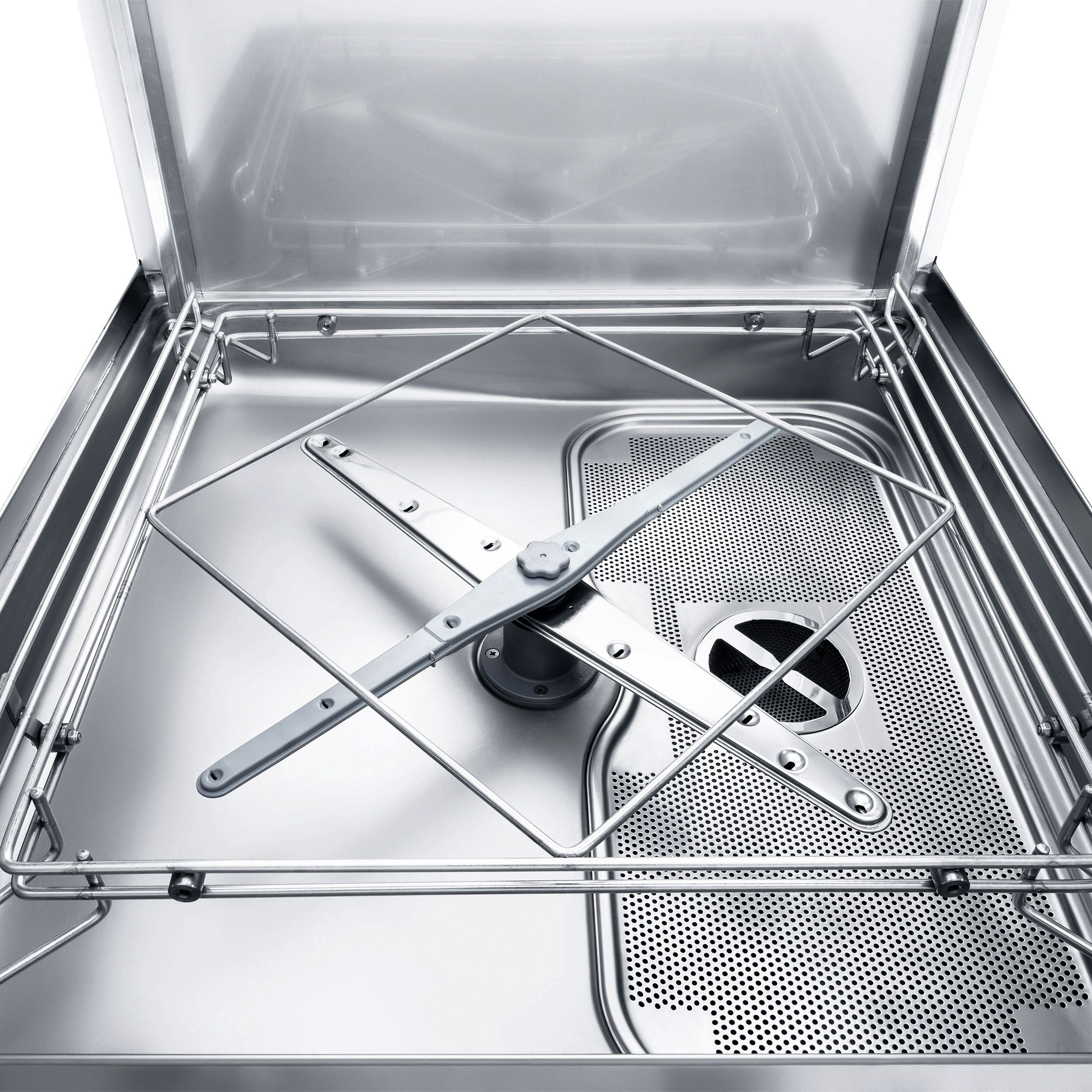 Lave-vaisselle à capot double paroi – Numérique – 7,1 kW – avec pompe de détergent, de rinçage et de vidange