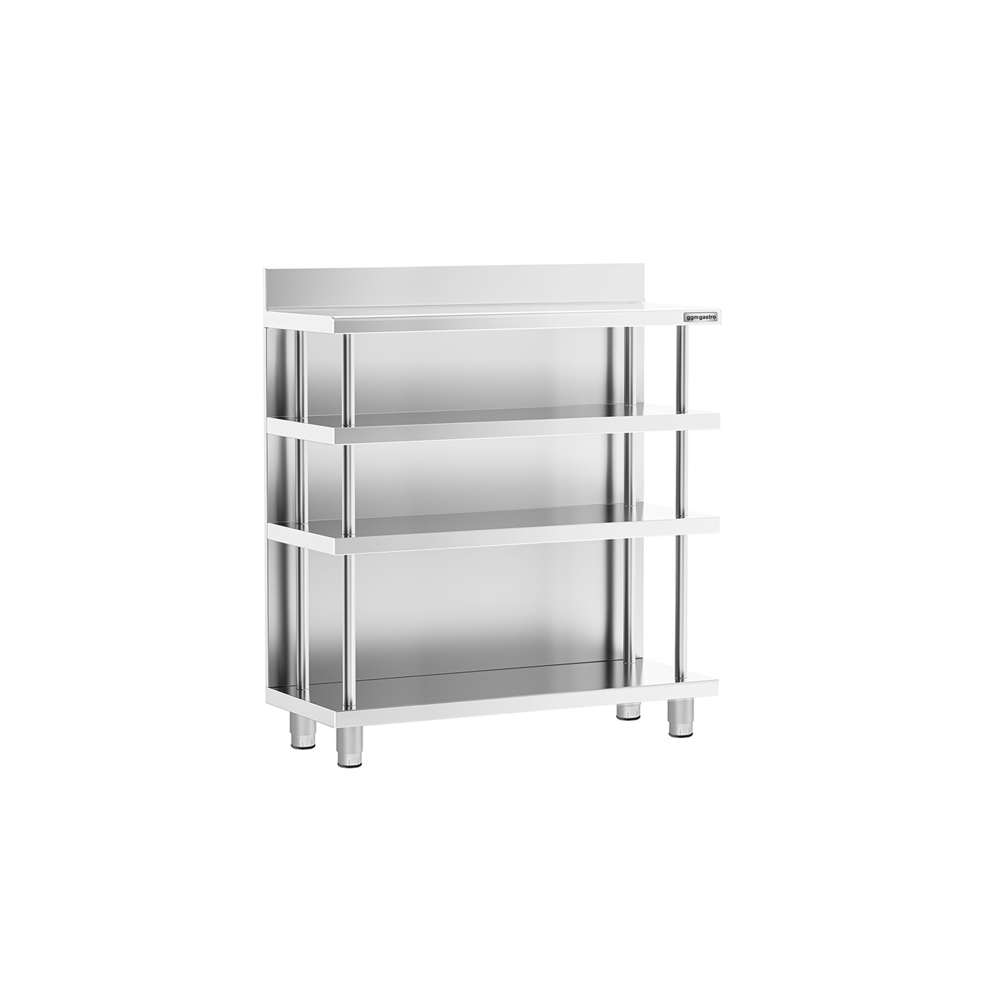 Table de préparation de cocktail - Acier inoxydable - 1000x400mm - avec étagère basse