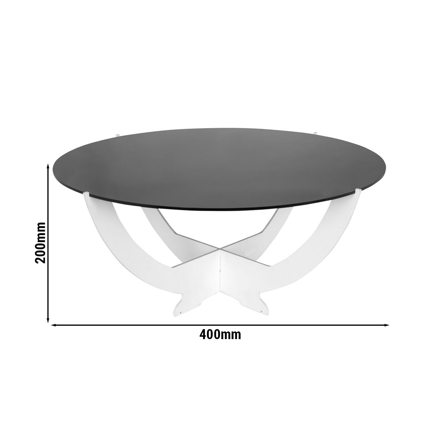 Support de buffet Octopus - Ø 400 mm - Blanc