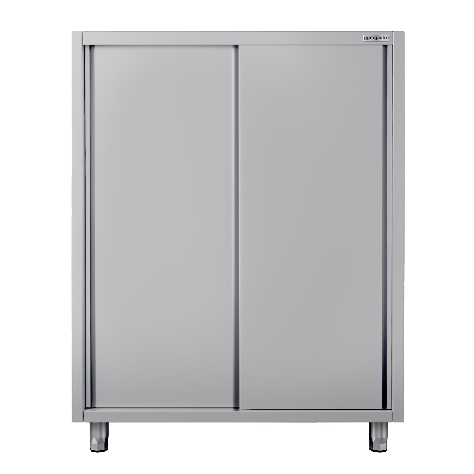 Armoire haute en inox ECO - 1400x700mm - 2 portes coulissantes - Hauteur: 1800mm