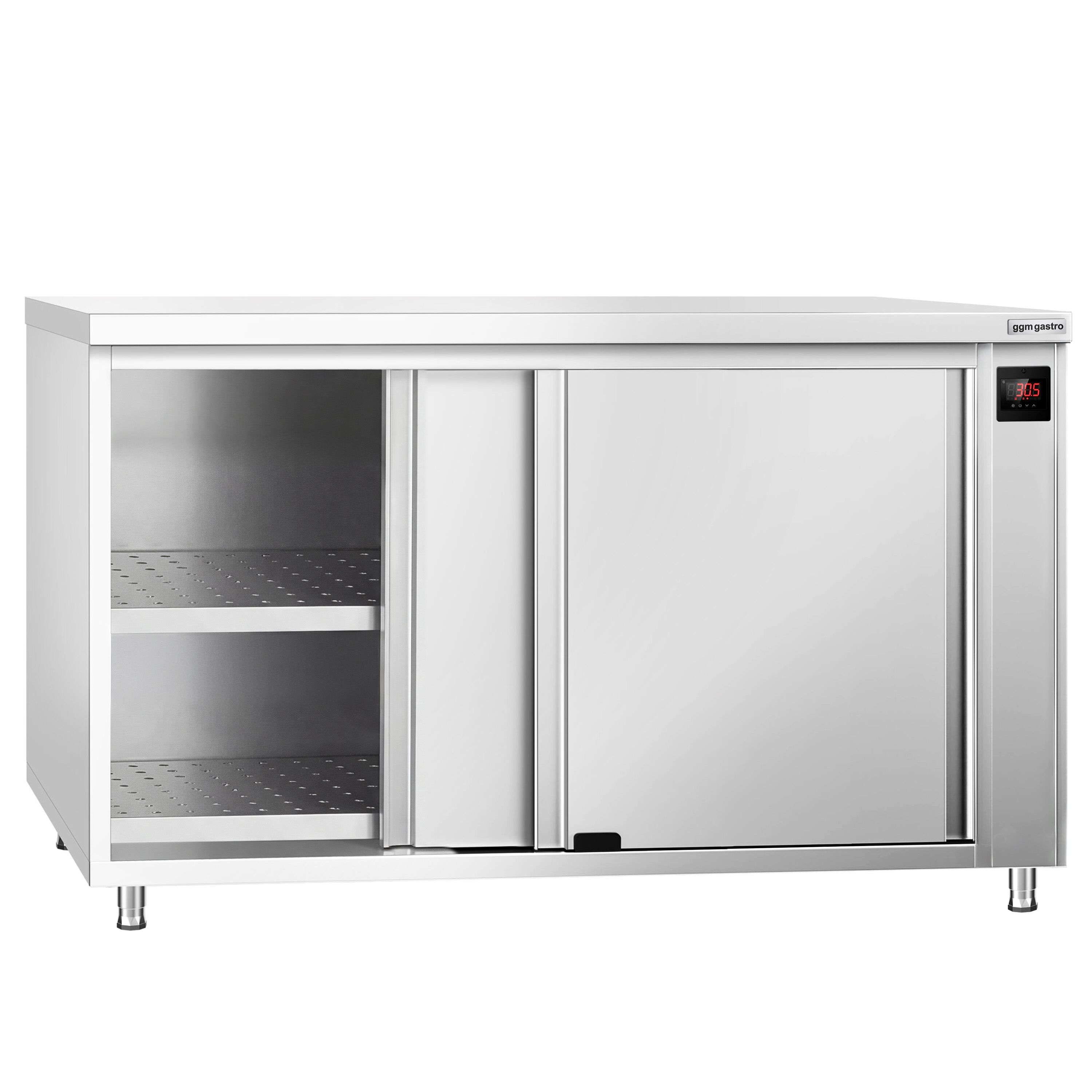 Armoire chauffante professionnelle - 1.5kW - 1 étagères - 1400x600x870mm