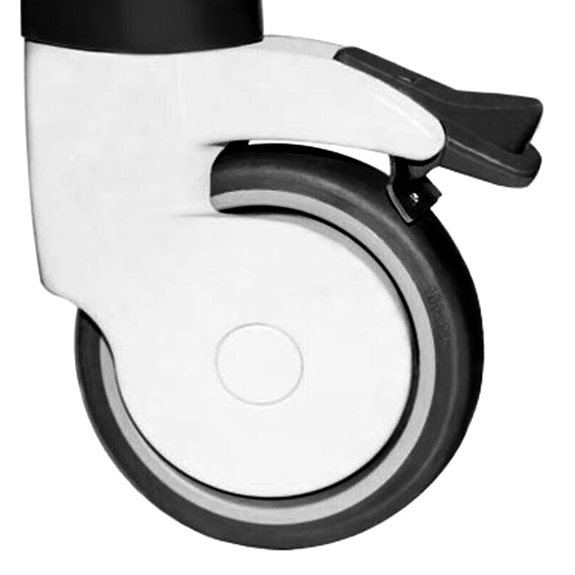 Chariot à plateaux – pour 15 plateaux EN 530 × 370 – avec roulettes silencieuses