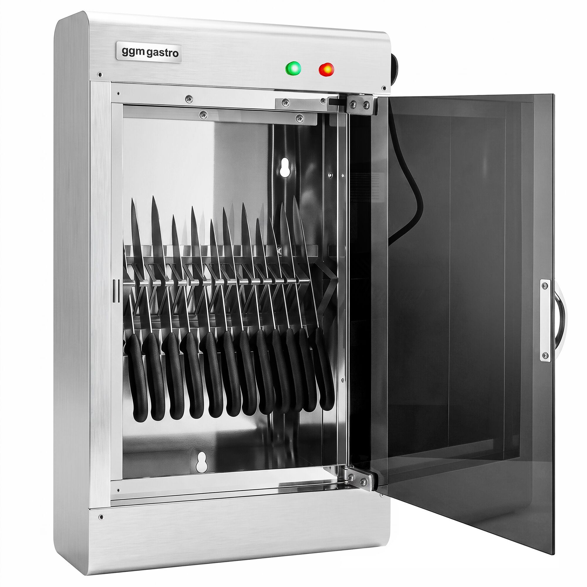 Sterilizzatore per coltelli - per 14 coltelli - con supporto per coltelli - timer fino a 60 min