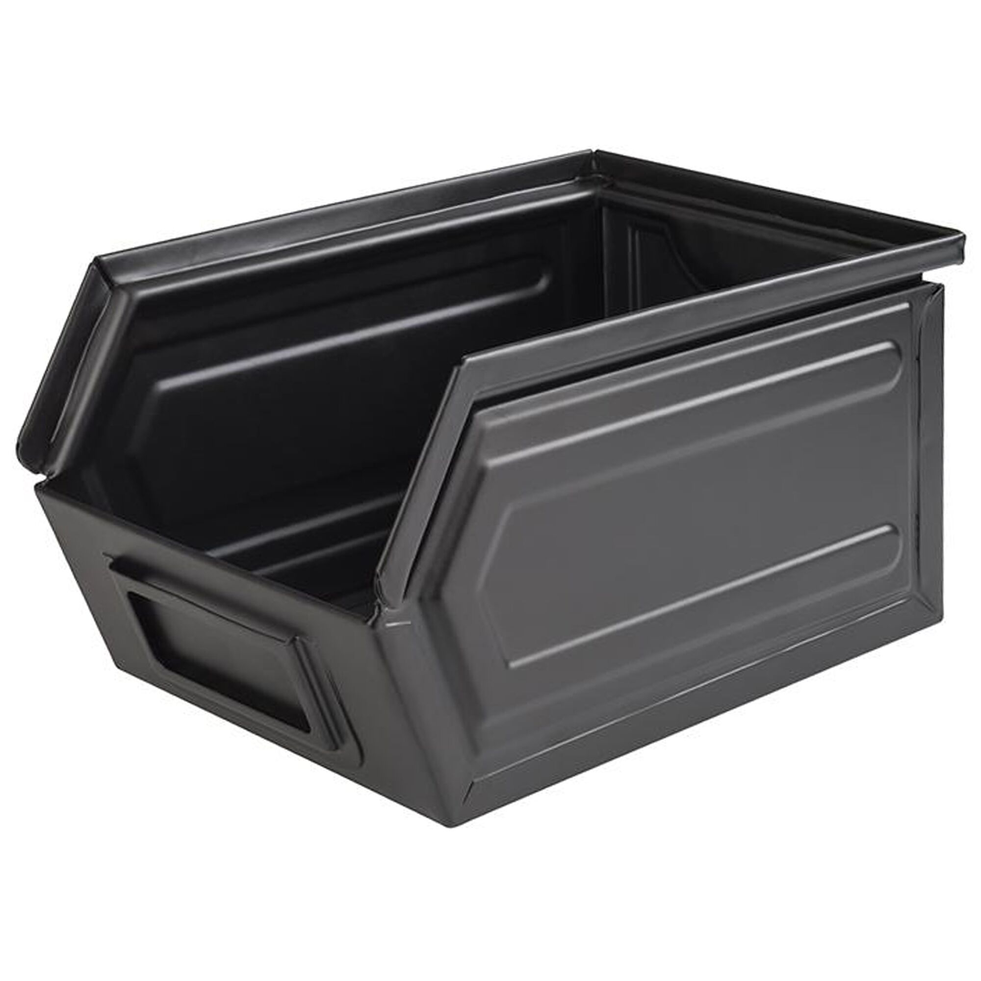 (6 pcs) Bocal alimentaire avec couvercle - INDUSTRIEL - 2,40L - Couvercle noir