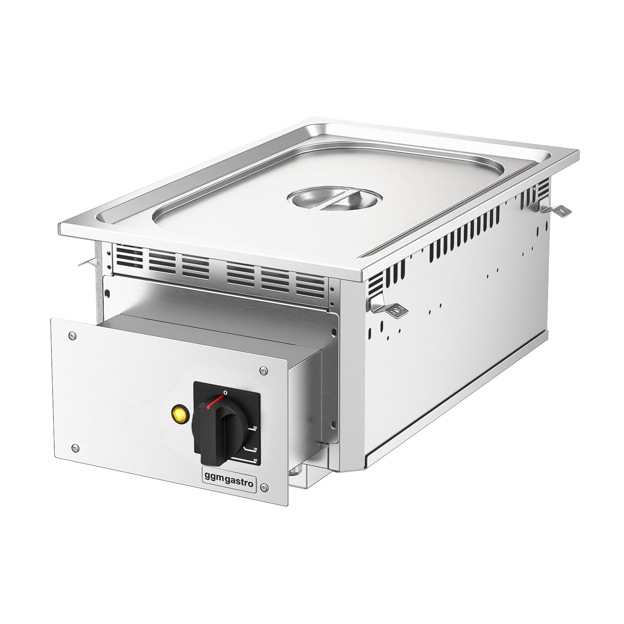 Bain-marie électrique encastrable - 1,5 kW - 1x GN 1/1