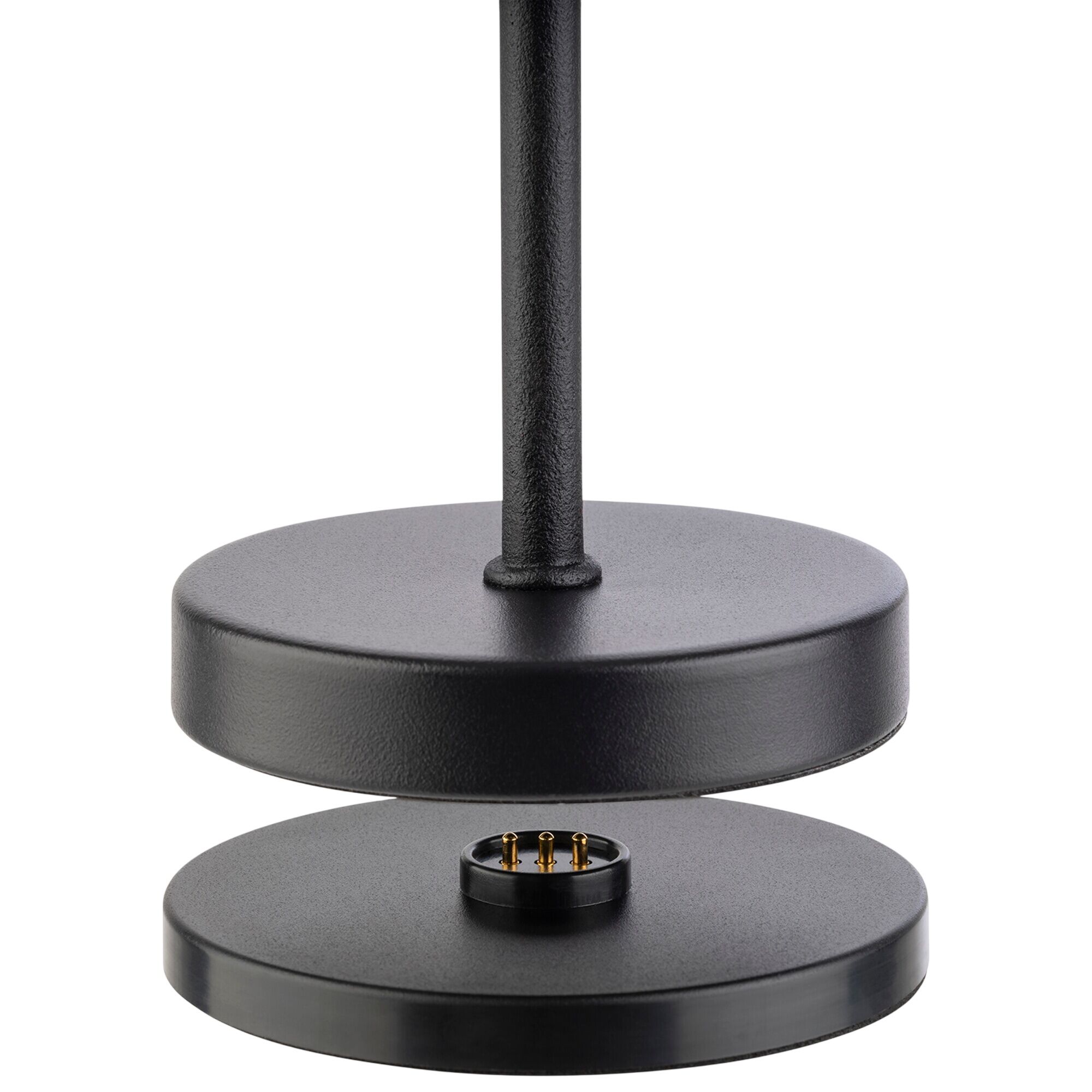Lampe de table – MERLE MICRO – dimmable en 3 niveaux – Ø 80 mm – Noir