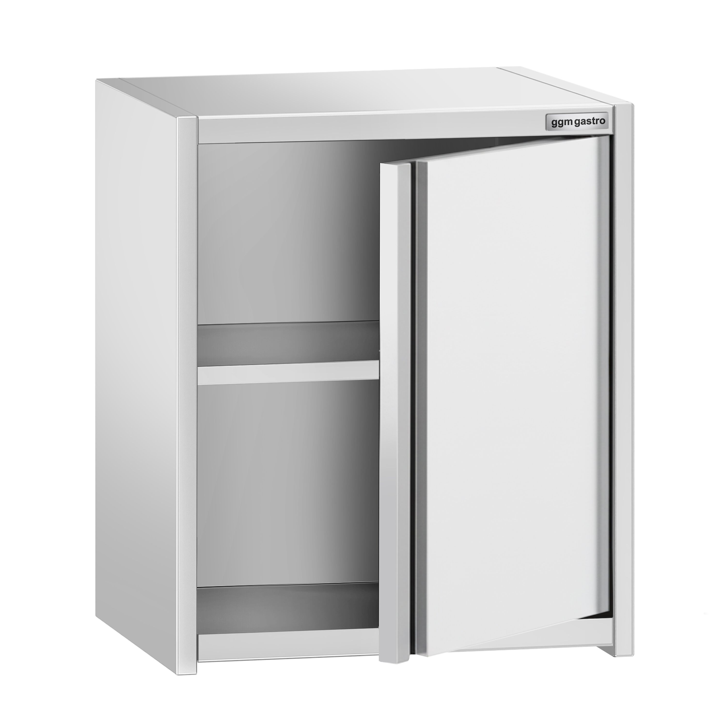 Armoire murale en acier inoxydable PREMIUM - 600x400mm - avec portes battantes - 650mm de haut