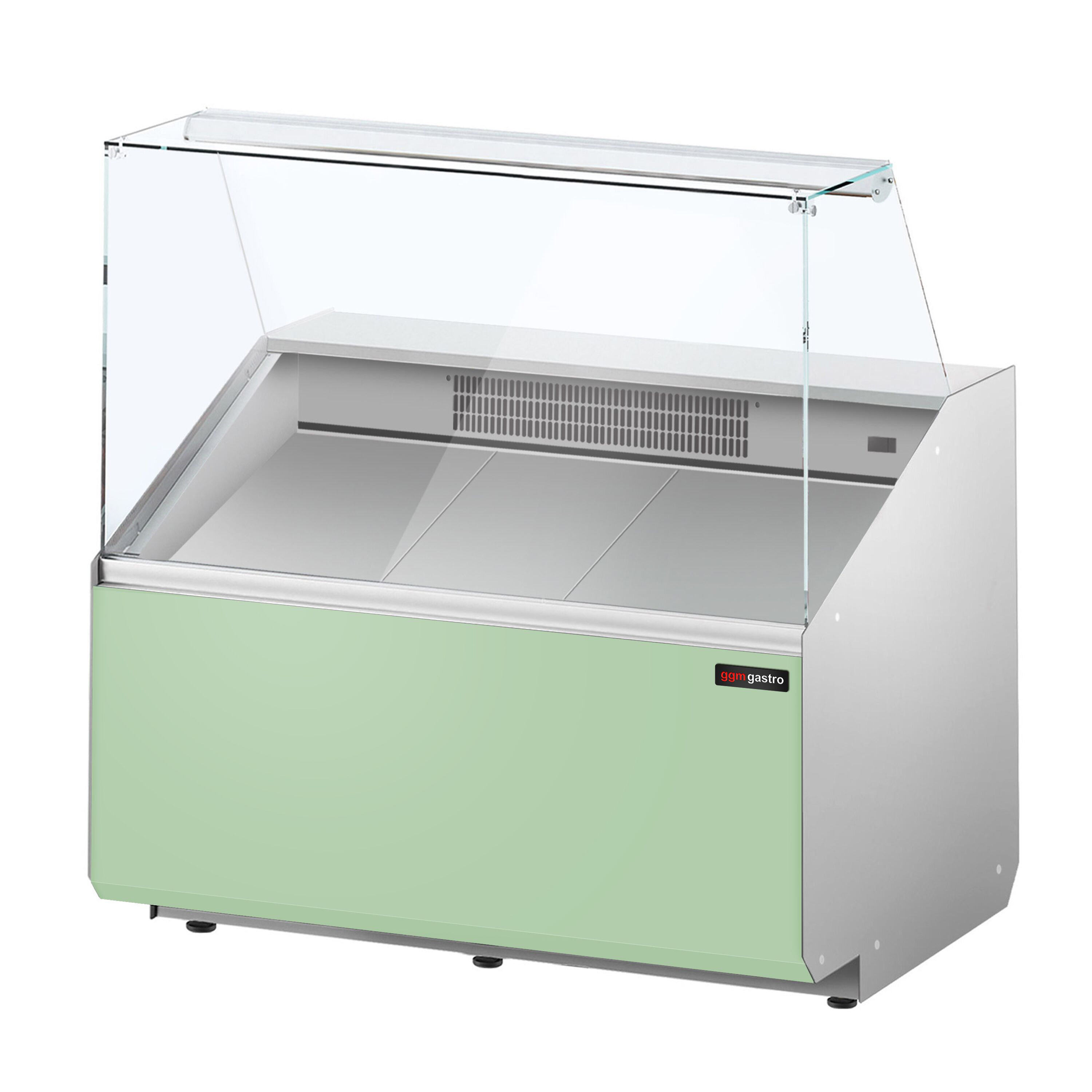 Serve Over Counter - 944x979mm - front panel light green - capacity 200 litres