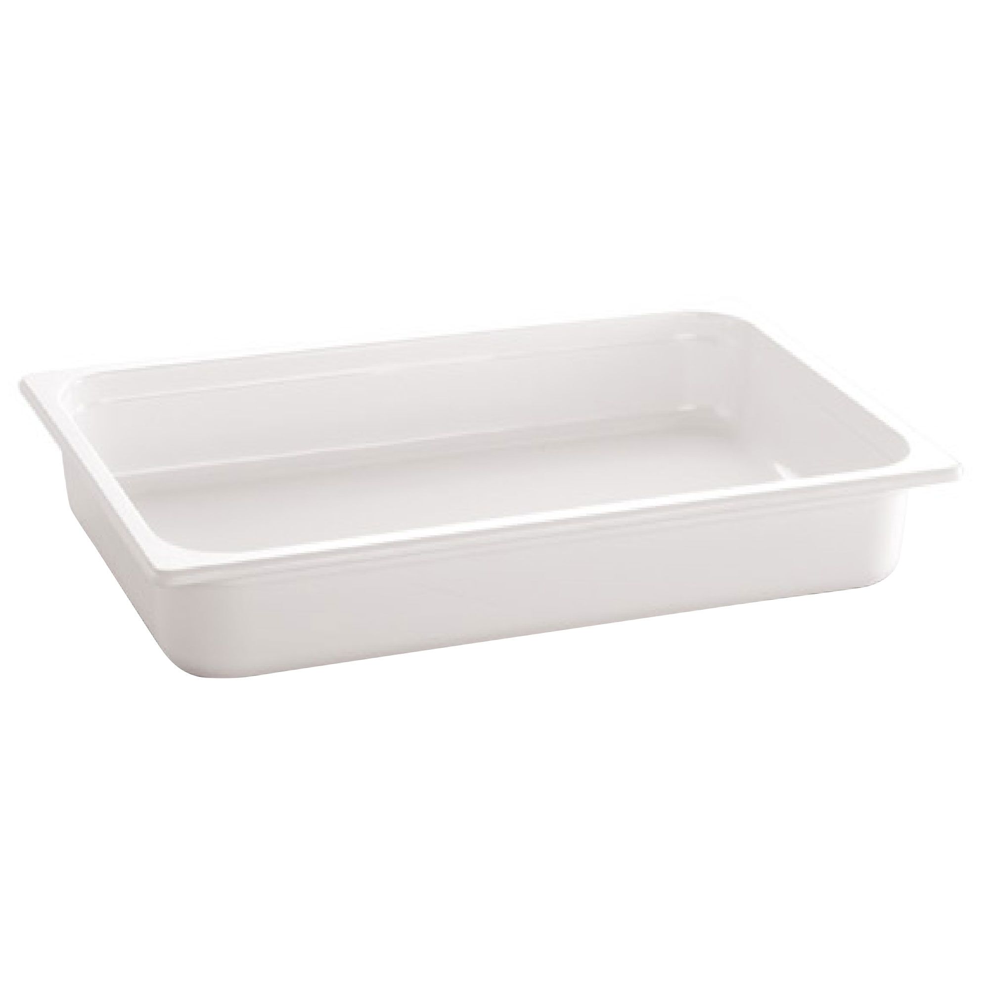(6 pièces) Bac en mélamine GN 1/2 - ECOLINE - 3,4 litres - Hauteur : 65 mm