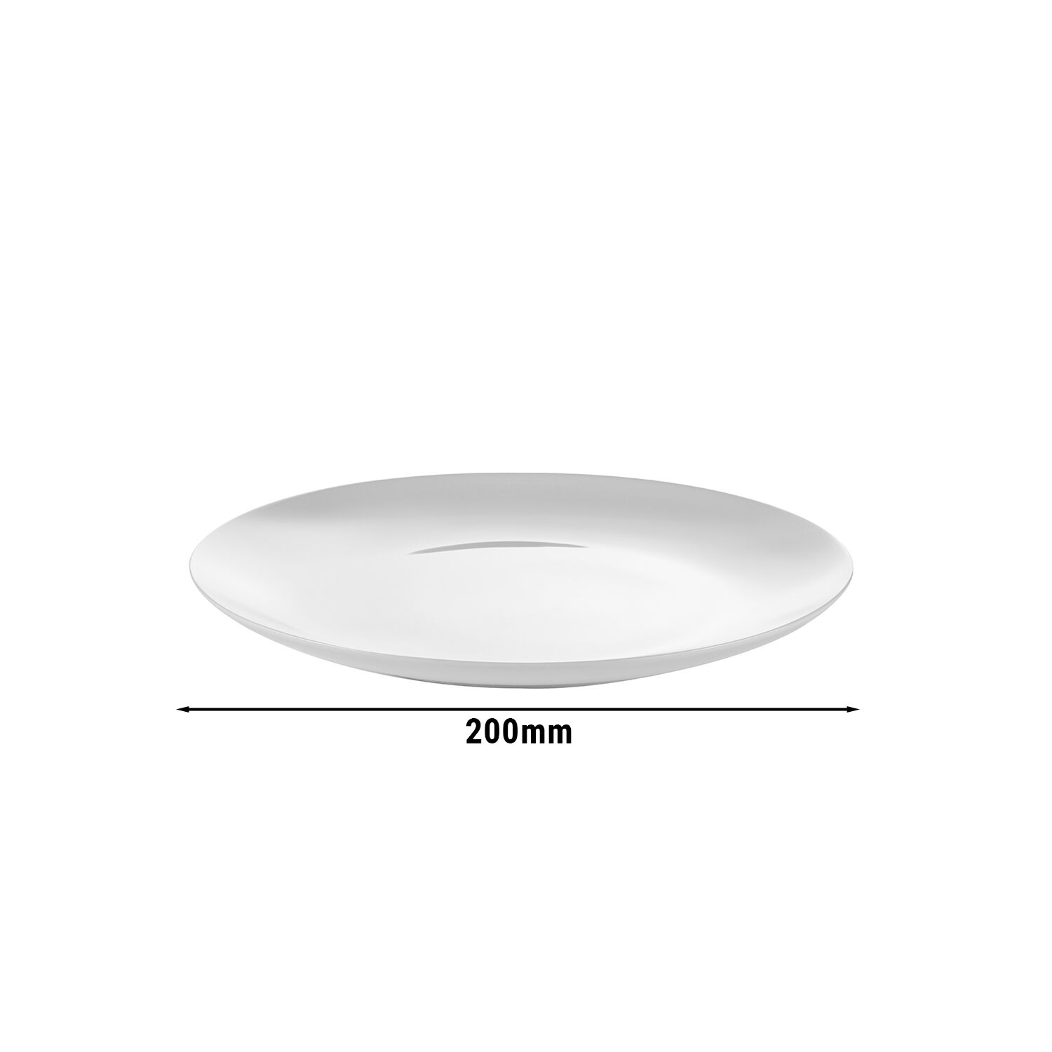 (6 pièces) WMF | AVA – Assiette coupe - plate – Ø 200 mm