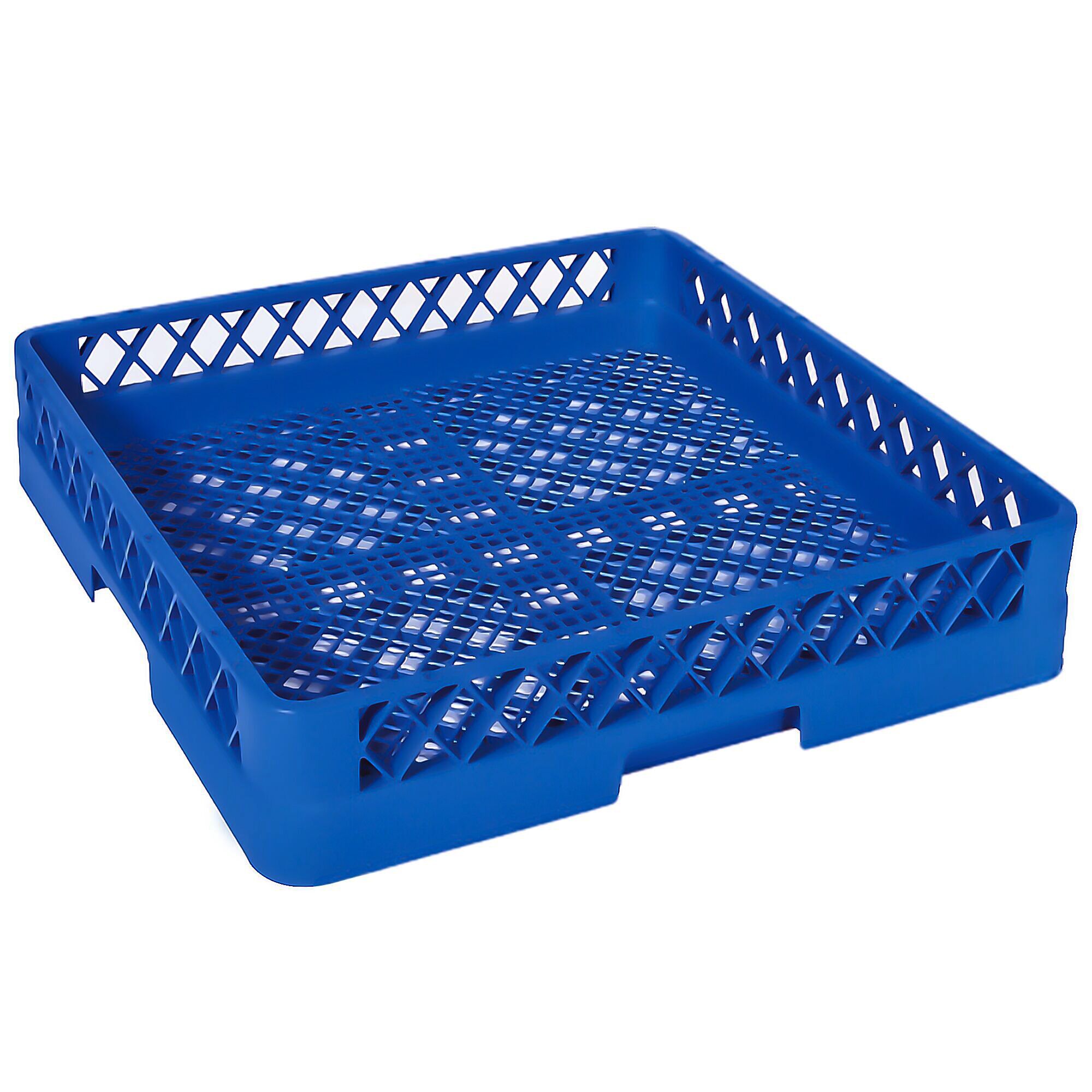 Panier de lavage universel 1/1 – 500 × 500 mm – pour couverts – Bleu