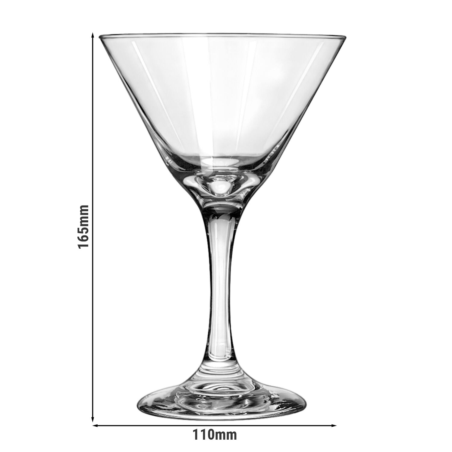 (12 pièces) LIBBEY | EMBASSY - Verre à martini - 266 ml