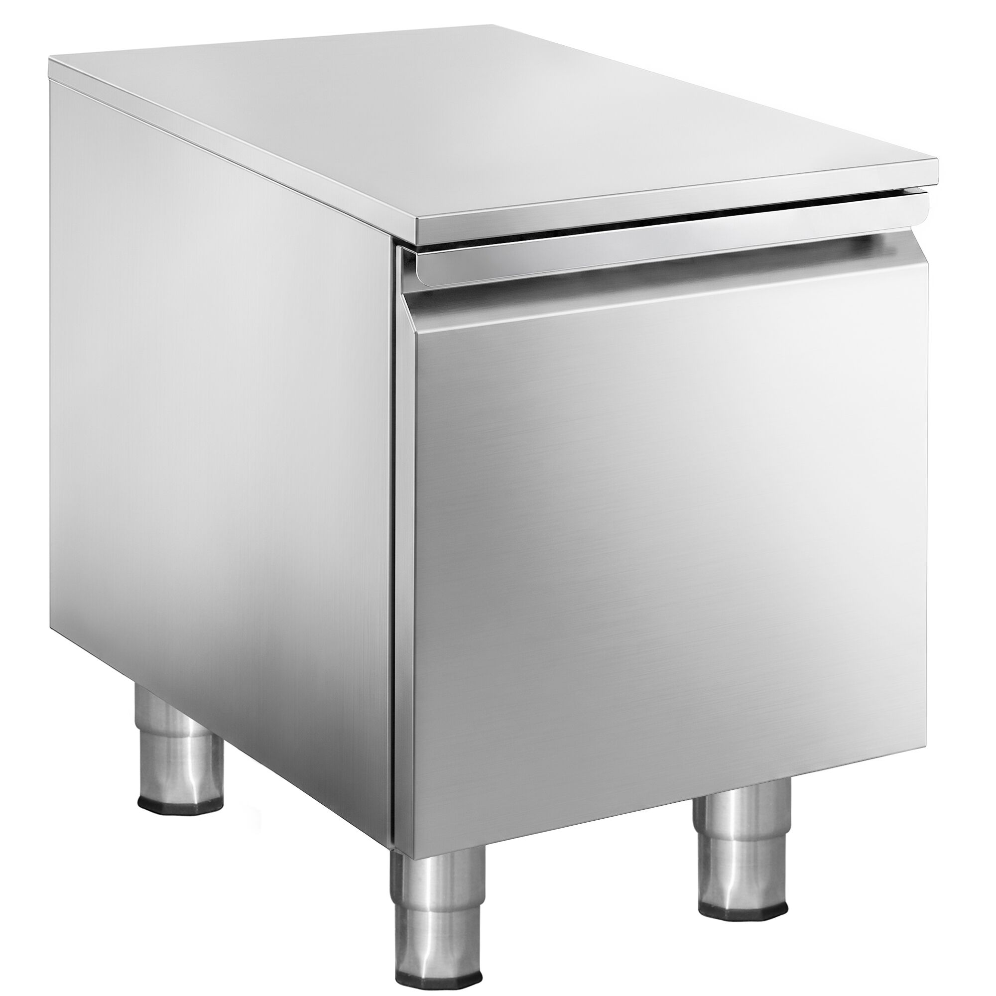 Caisson à tiroirs - Acier inoxydable - Professionnel - GN 1/1 - avec 1 tiroirs - 400x620mm