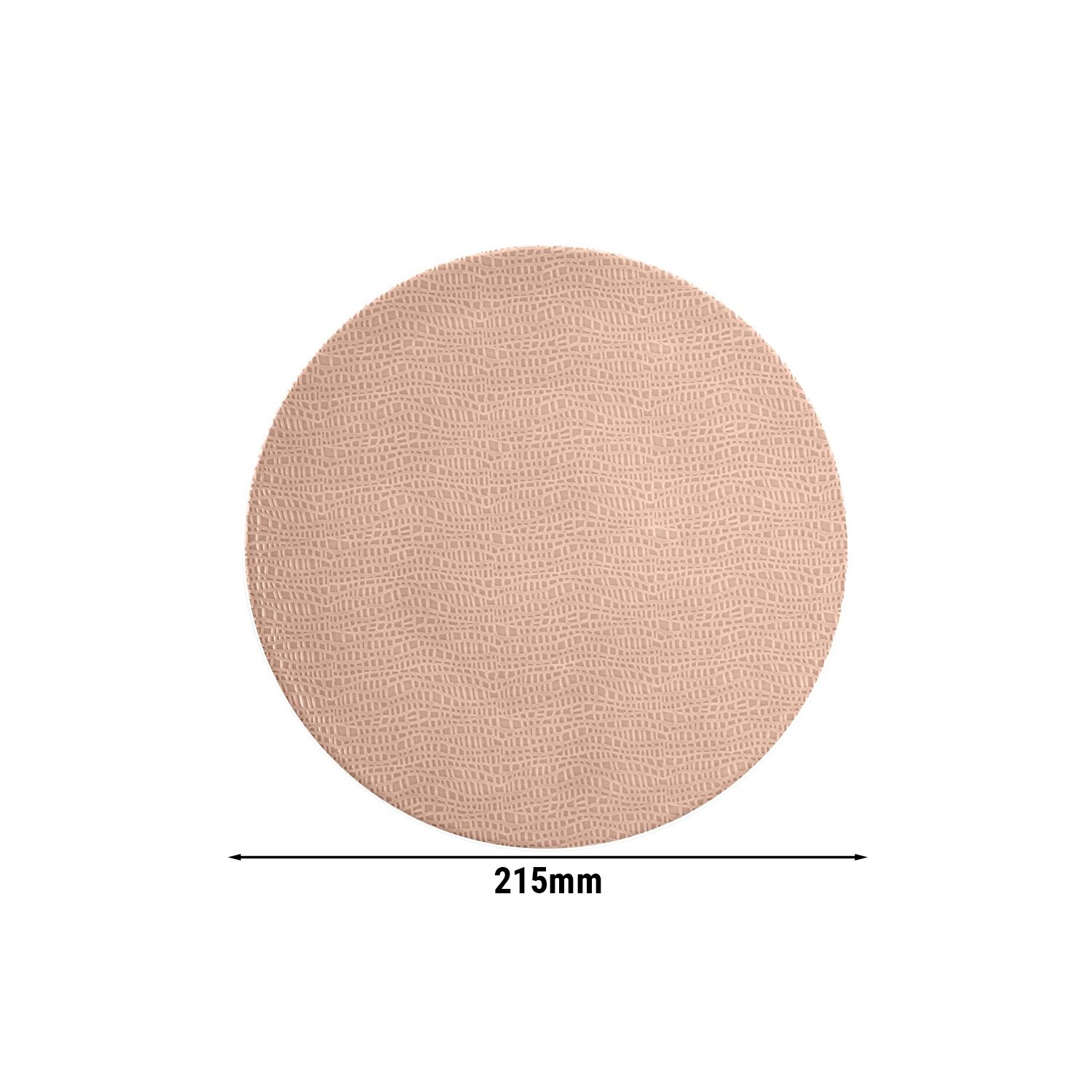 (6 pièces) SELTMANN WEIDEN | Assiette coupe – plate – Ø 215 mm – Rose ancien