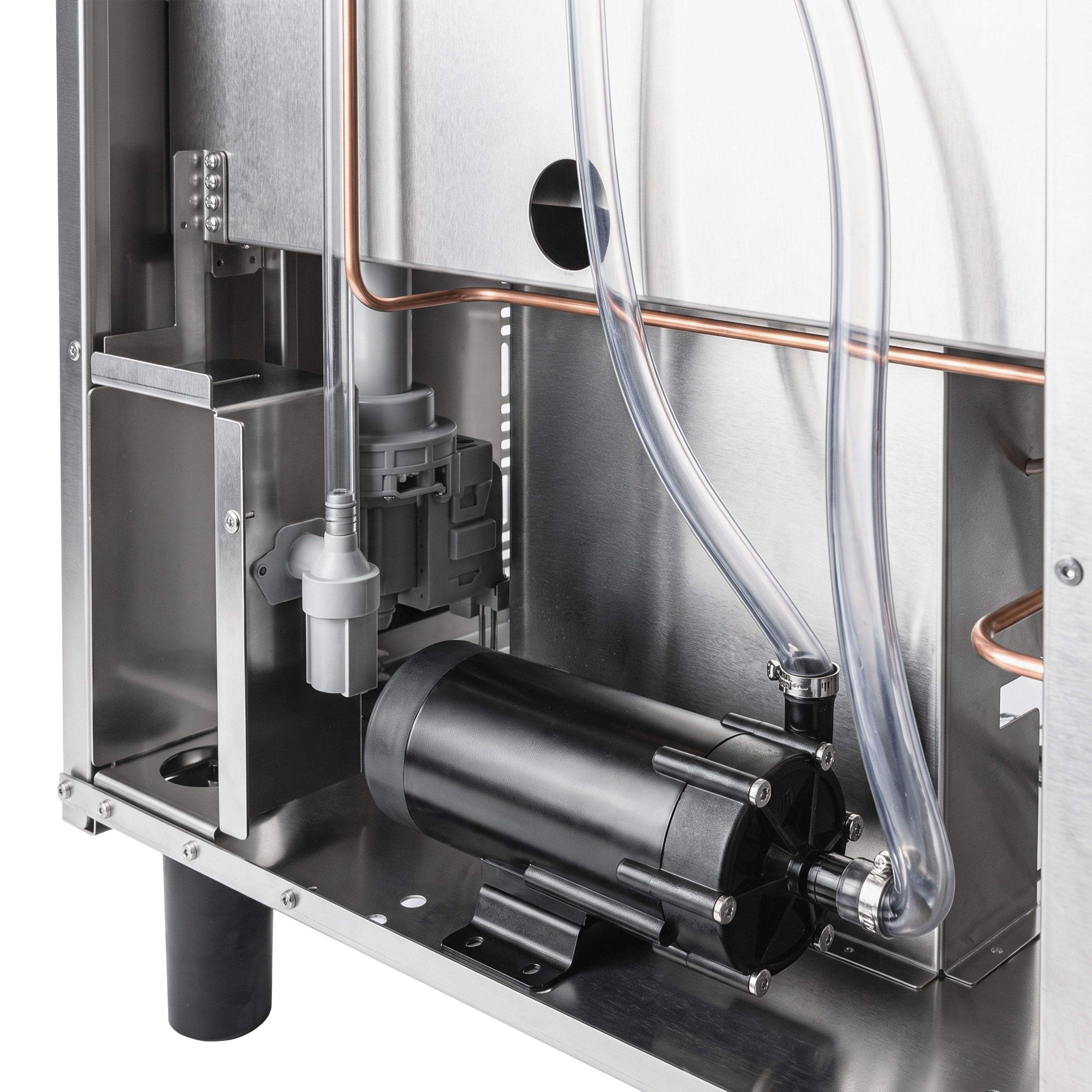 Commercial Ice Machine - Bullet - 26 kg/24 h - with Drain Pump