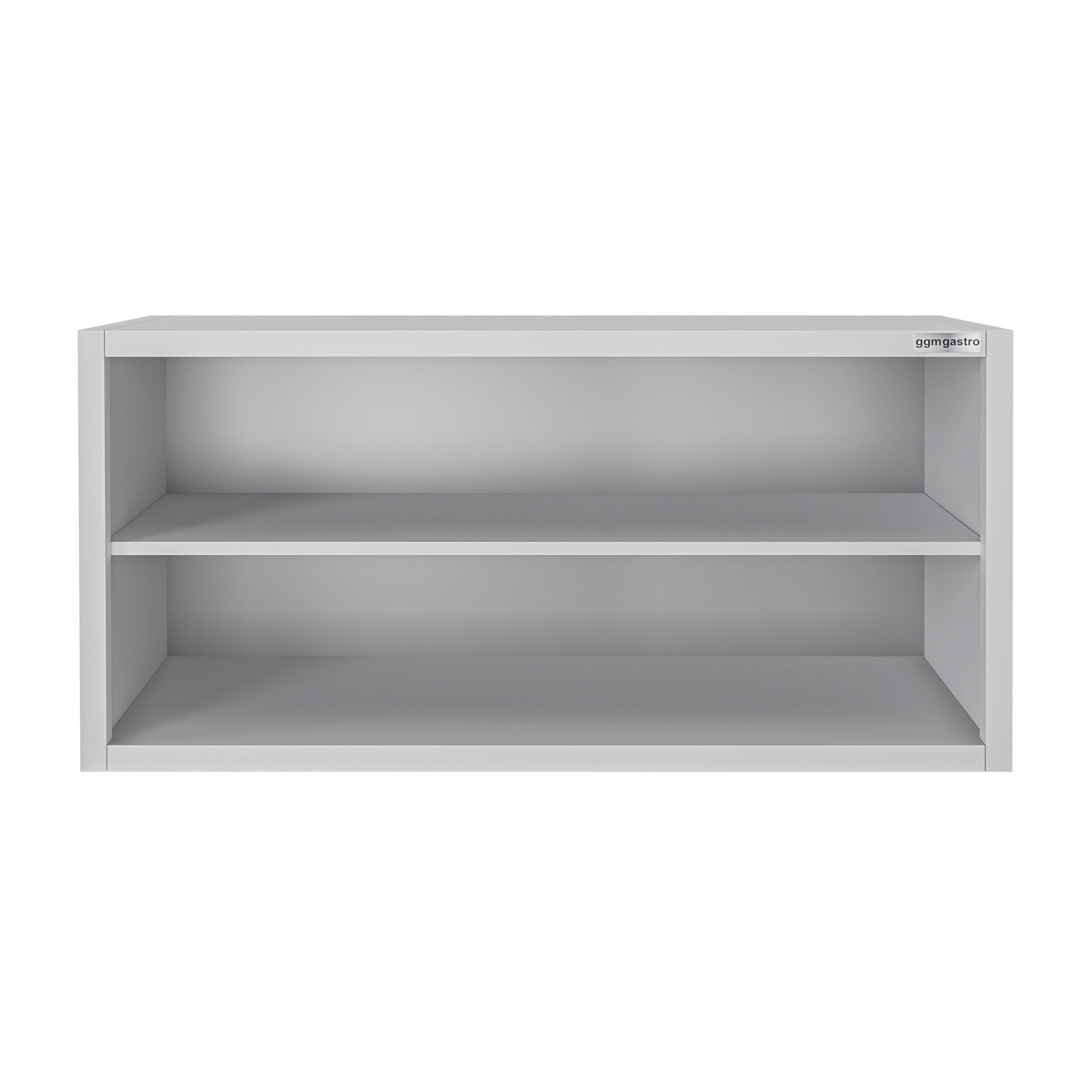 Armoire murale en acier inoxydable ECO - 1200x400mm - sans portes (ouvert) - 650mm de haut