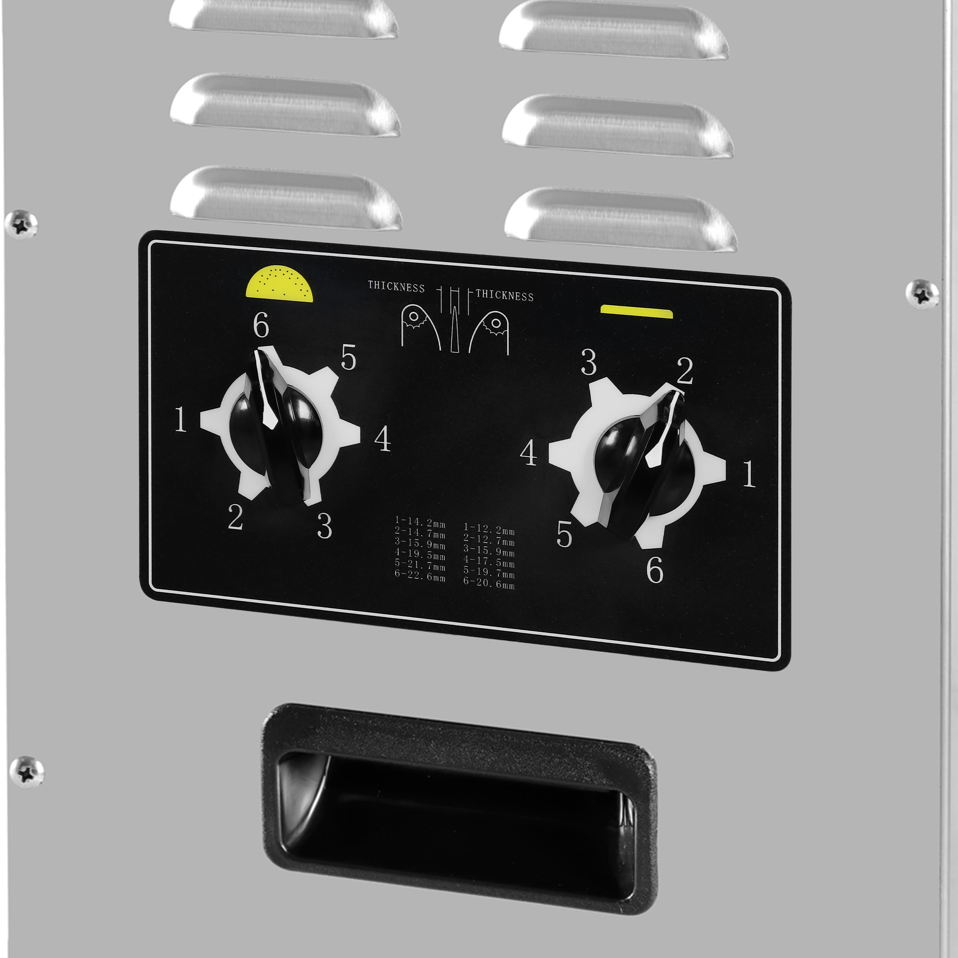 Toaster vertical - Manuel - 2,7 kW - pour pains à burger & hot-dog