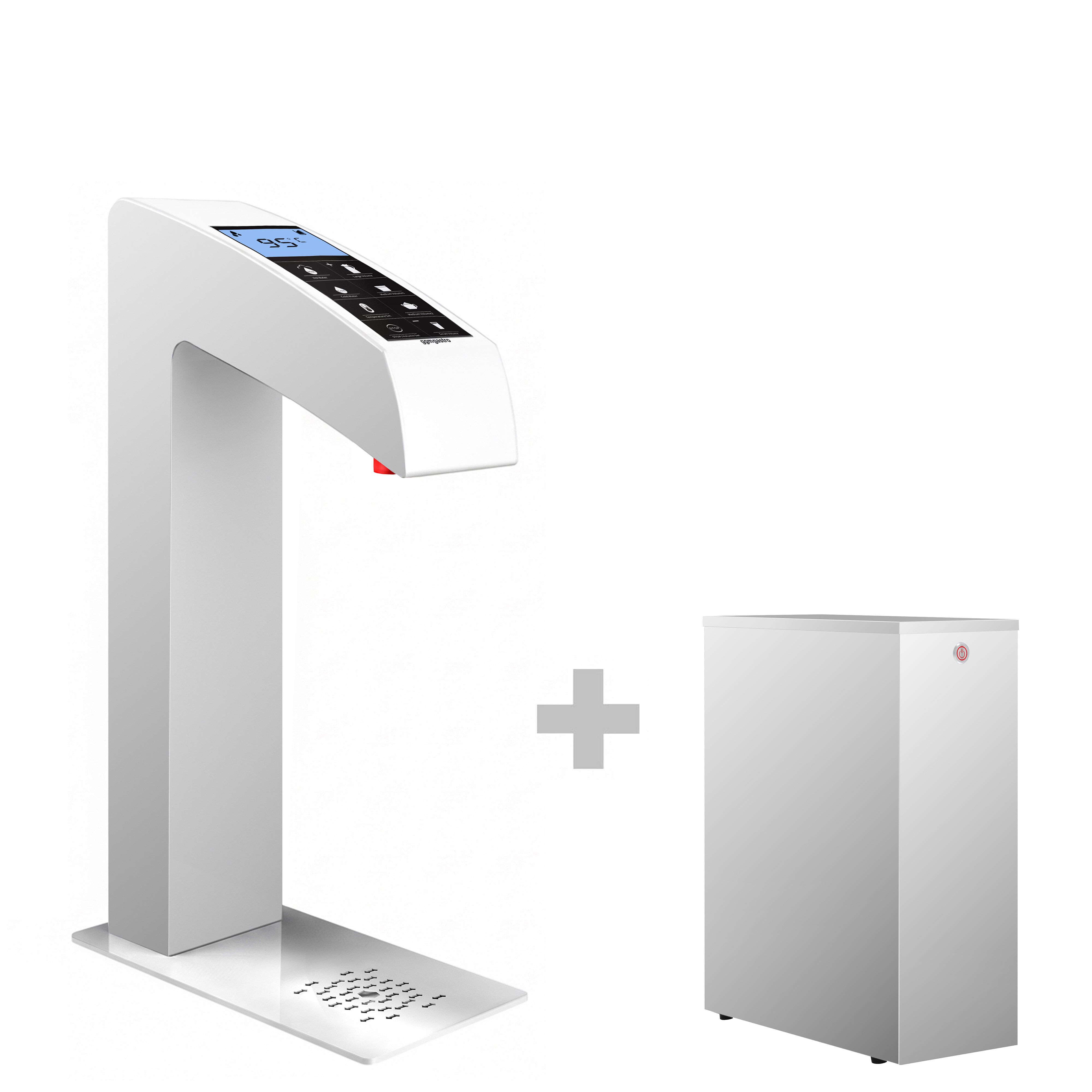 Distributeur de boissons chaudes - Numérique - 10,5L - 2kW - Blanc
