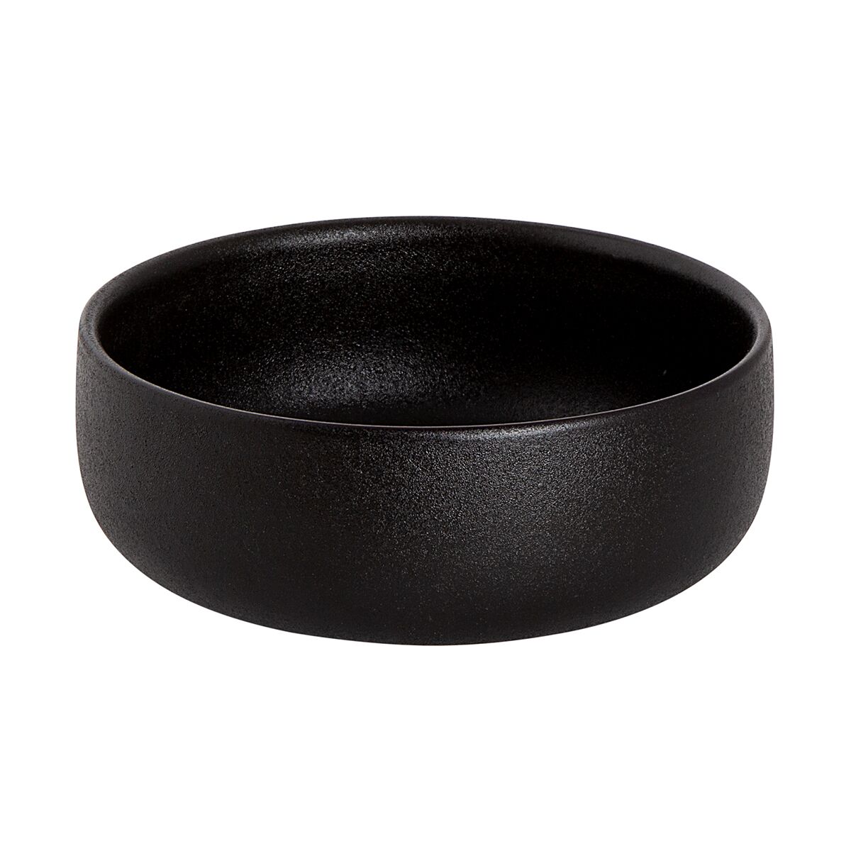 (6 pcs) Coupe - Universe - Porcelaine - 650ml - Noir mat