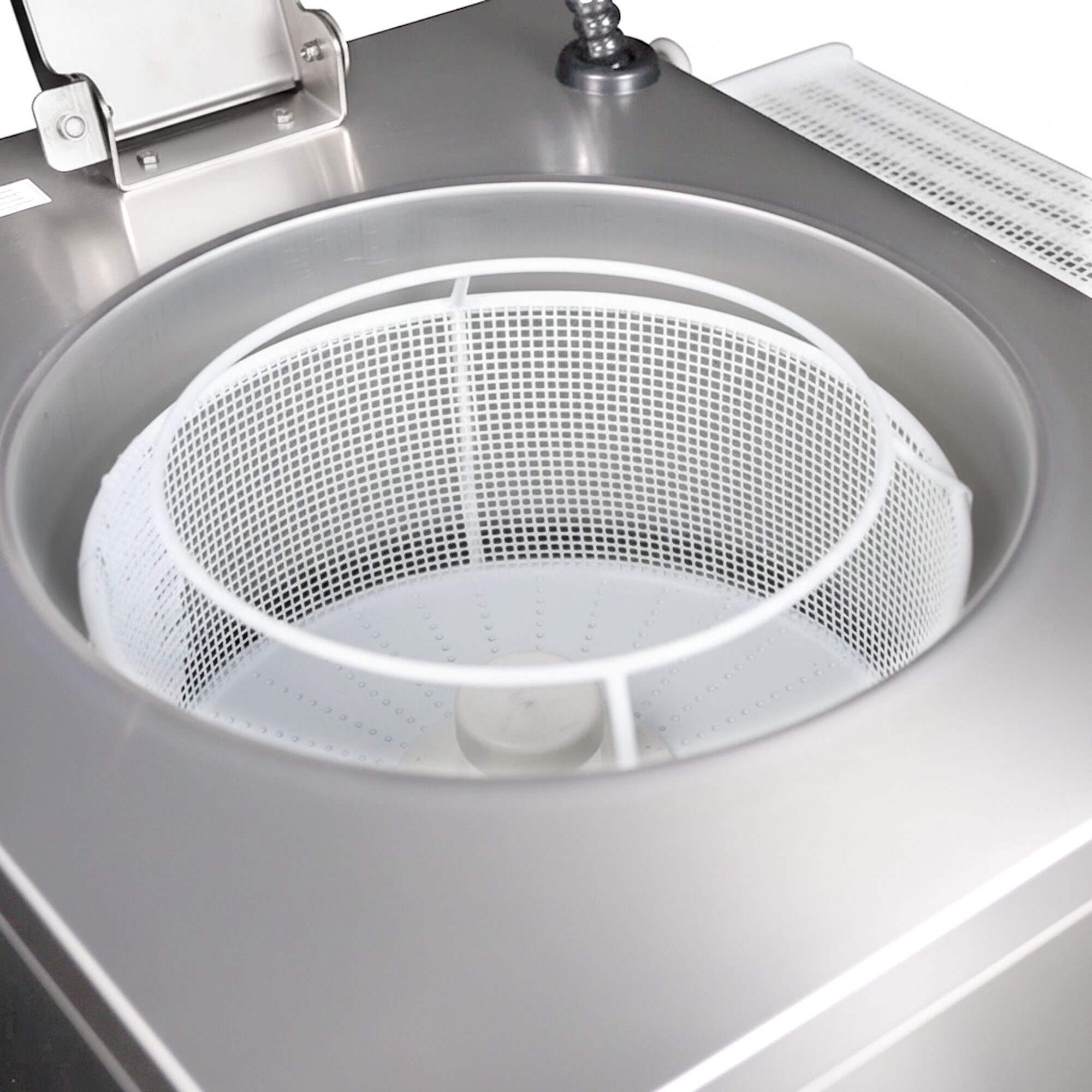 Lave-légumes avec essorage - 157L - 4-20kg/h - 380V - 1.9kW - Acier inoxydable