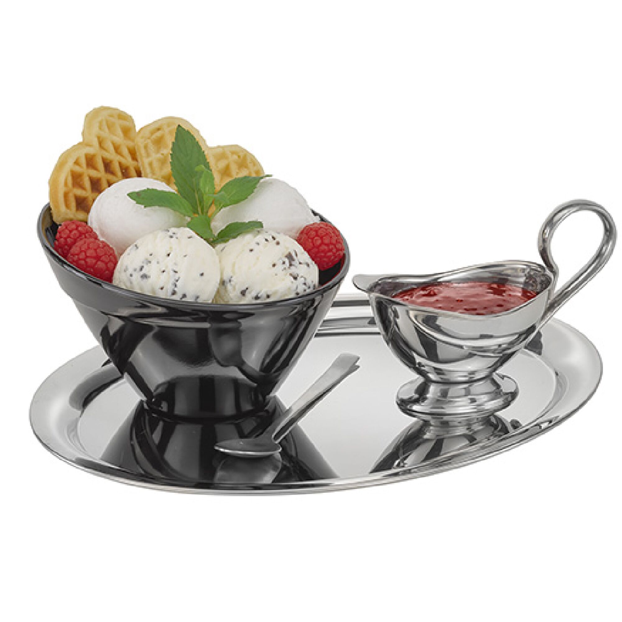 (6 pièces) Saucière – PROFI – inox 18/8 – 0,07 L