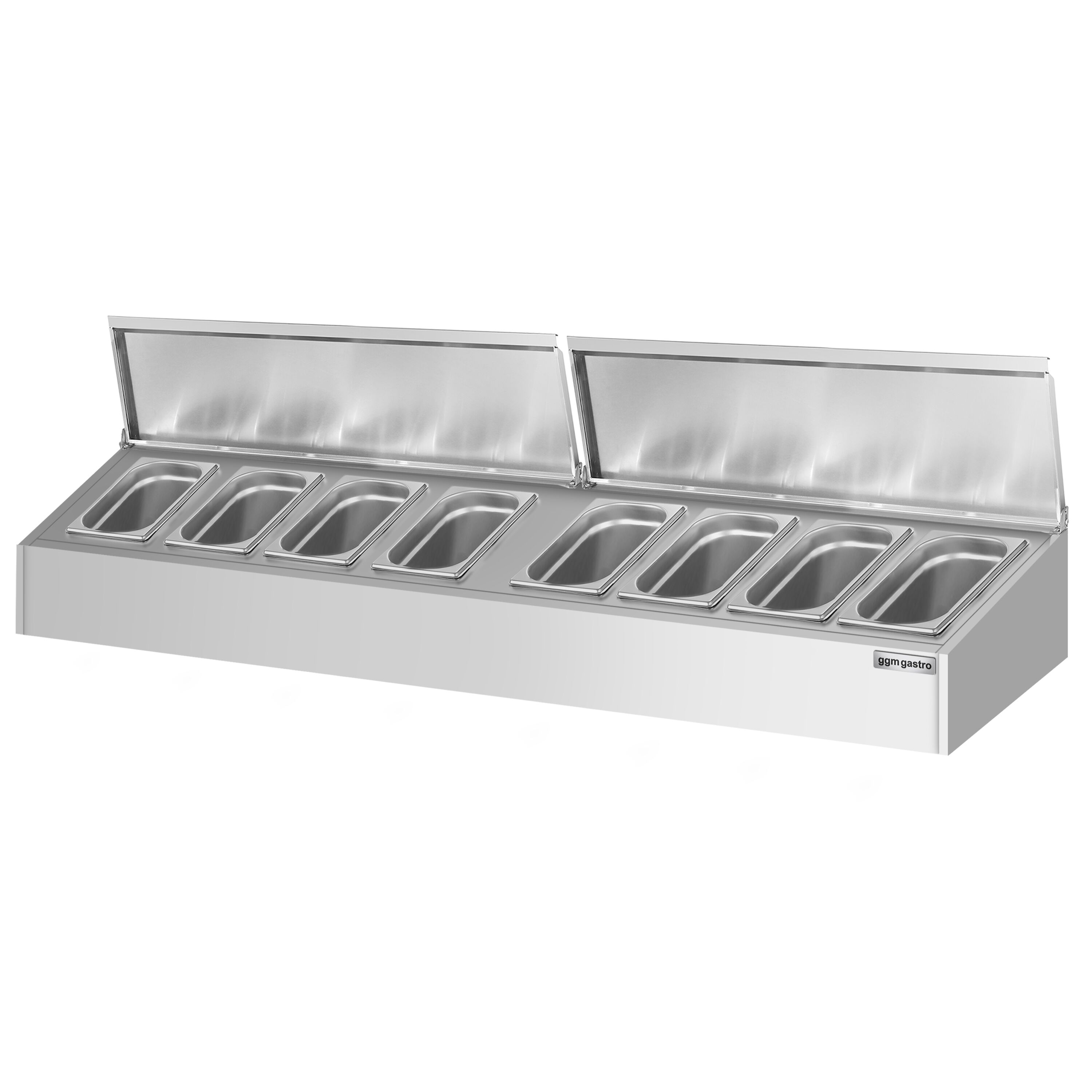 Étagère supérieure pour épices – 8 × GN 1/4