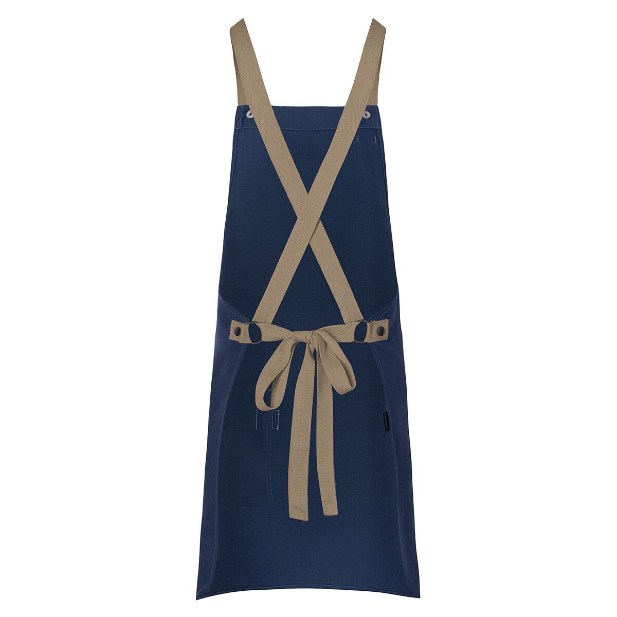 KARLOWSKY | Tablier à bavette Urban-Look - Bleu acier
