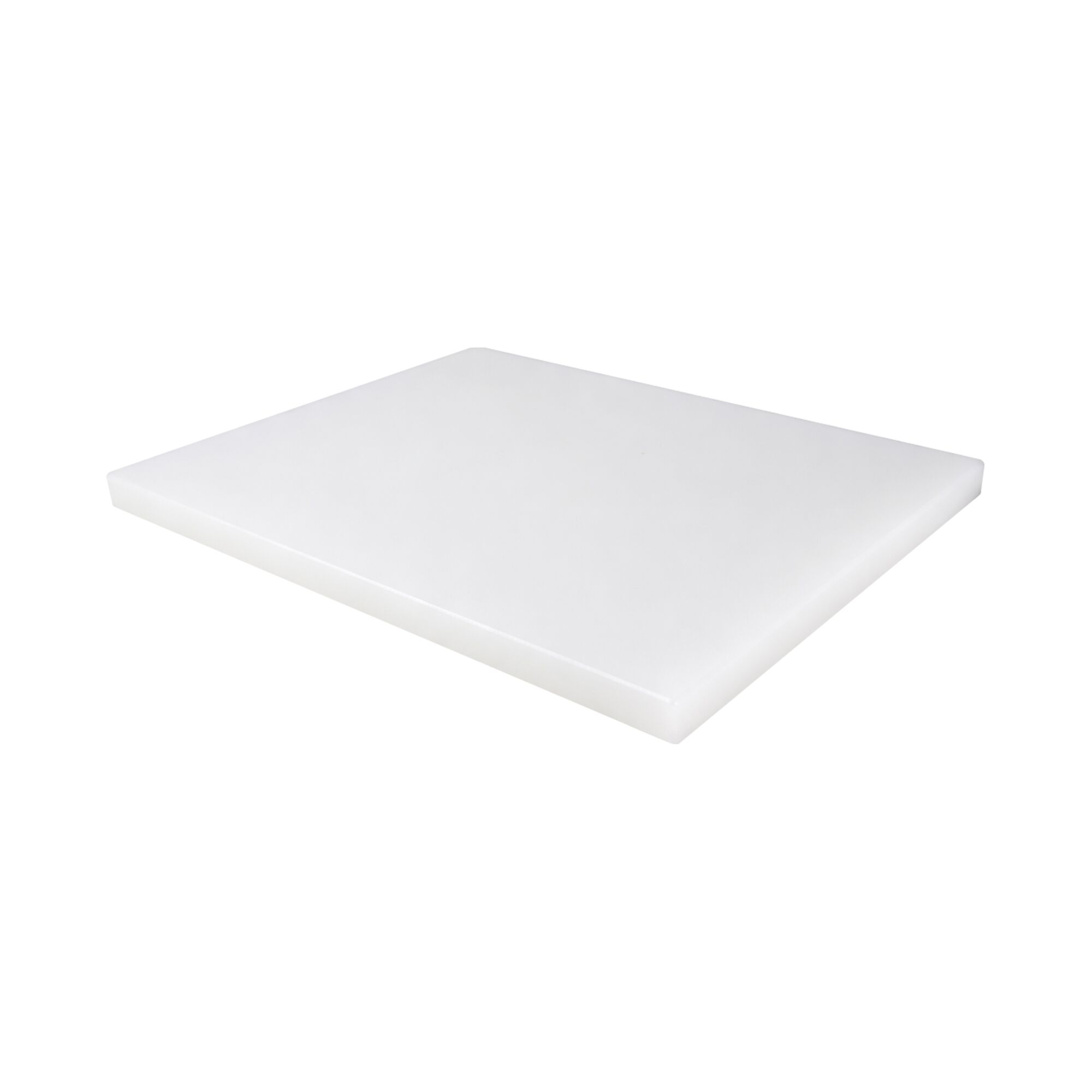 Planche à découper - 300x500mm - Épaisseur: 20mm - Conforme HACCP - Polyéthylène - Blanc